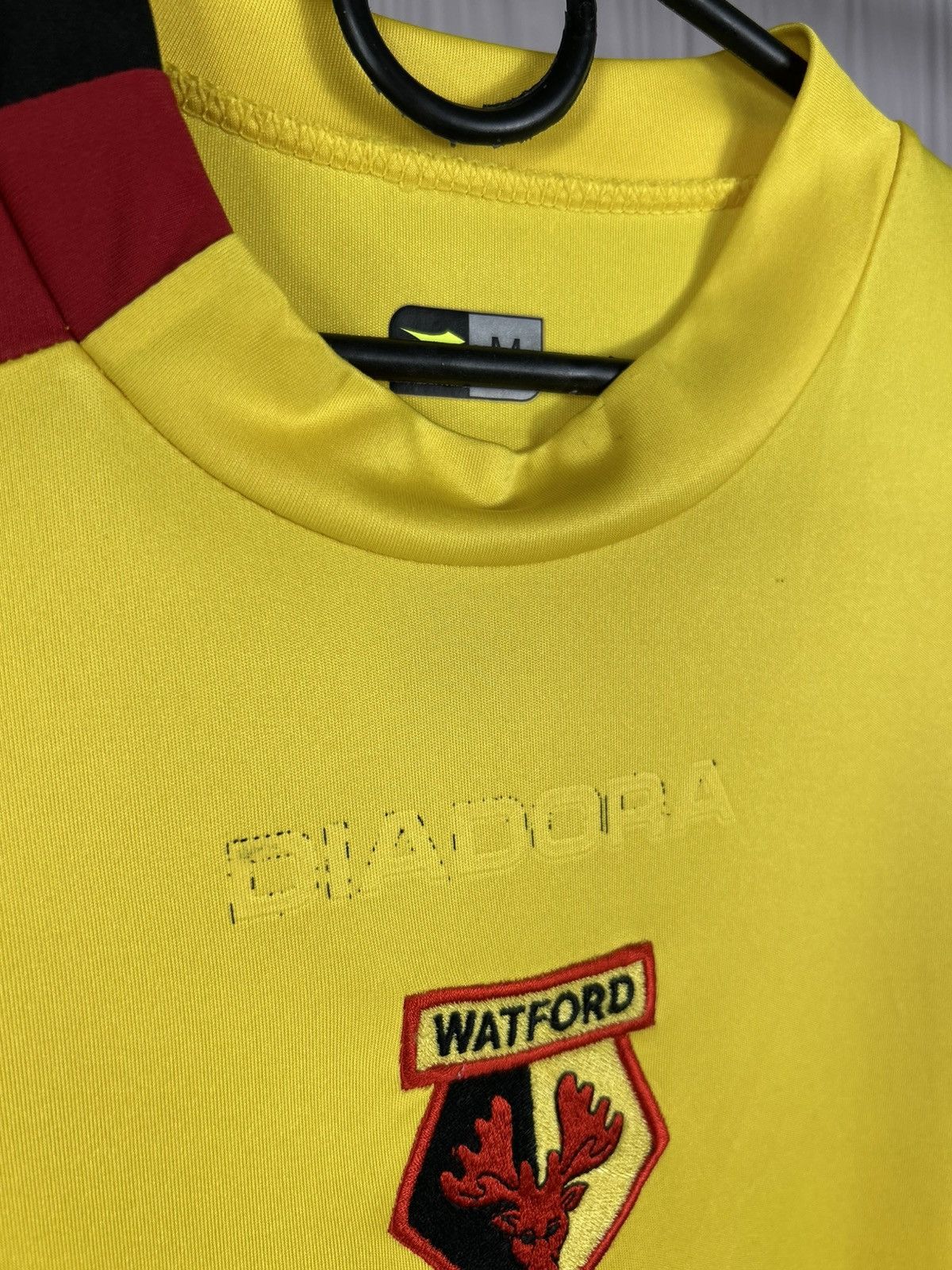 Diadora Watford 2005 2006 Home Football Soccer Jersey Diadora Mens M Size US M / EU 48-50 / 2 - 5 Thumbnail