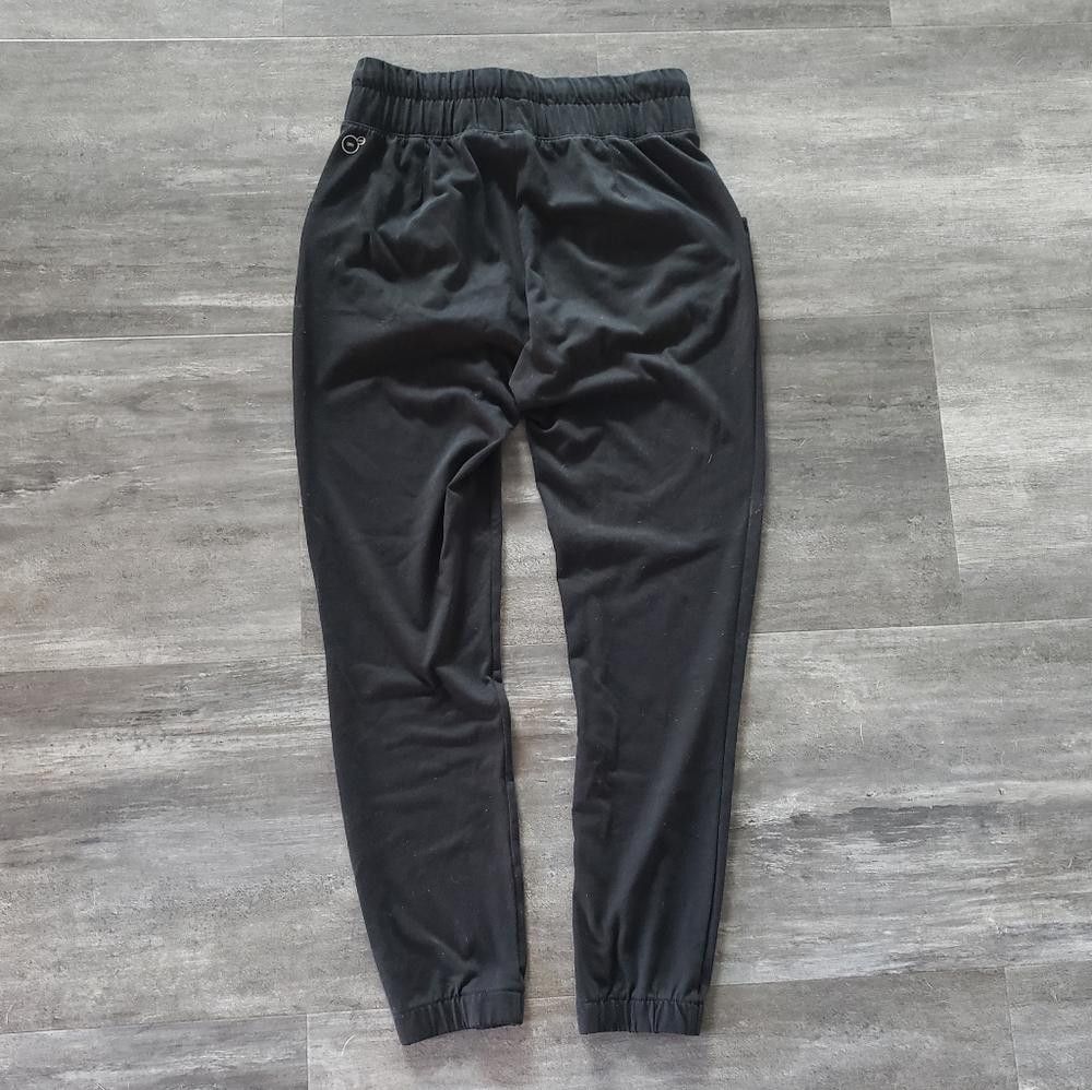 Puma Black Classic Thin Puma Banded Sweats Size 28" / US 6 / IT 42 - 2 Thumbnail