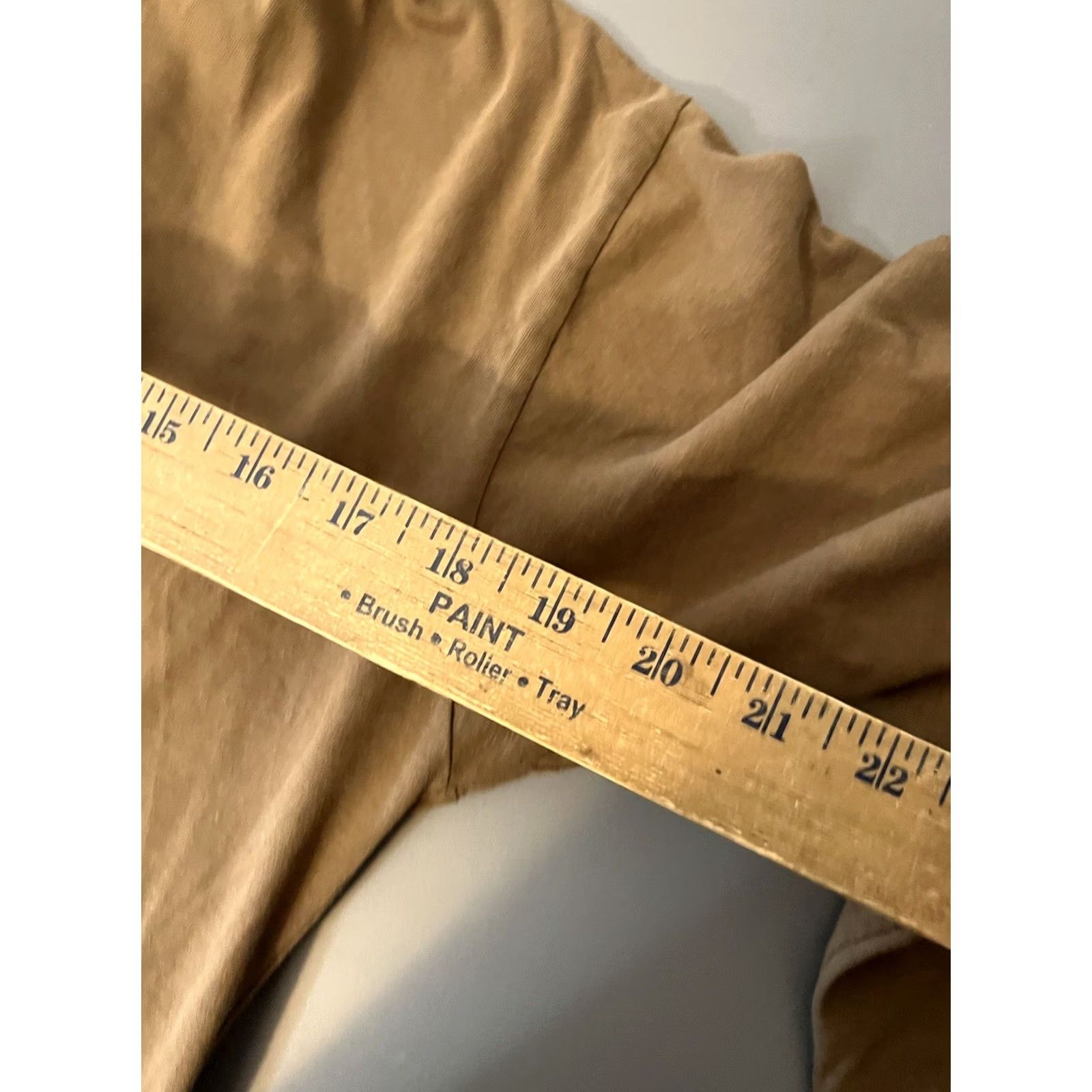 Vintage VINTAGE L.L. Bean Turtleneck Shirt Brown L Made in USA Cotton Casual Button Mens Size US L / EU 52-54 / 3 - 5 Thumbnail