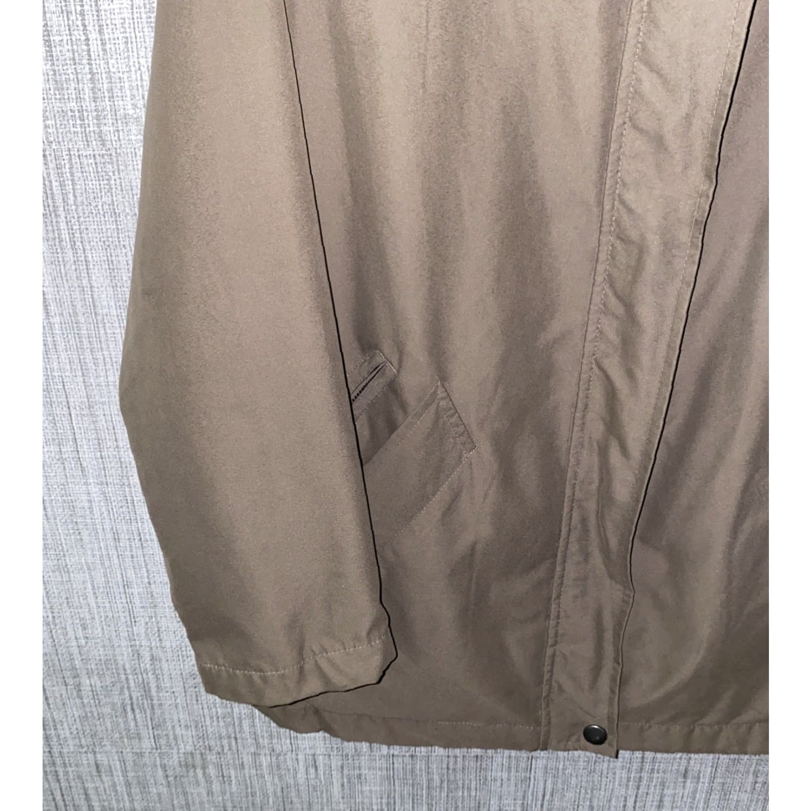 Vintage TravelSmith Womens Brown Polyester Full Zip Jacket Size S Size S / US 4 / IT 40 - 4 Thumbnail
