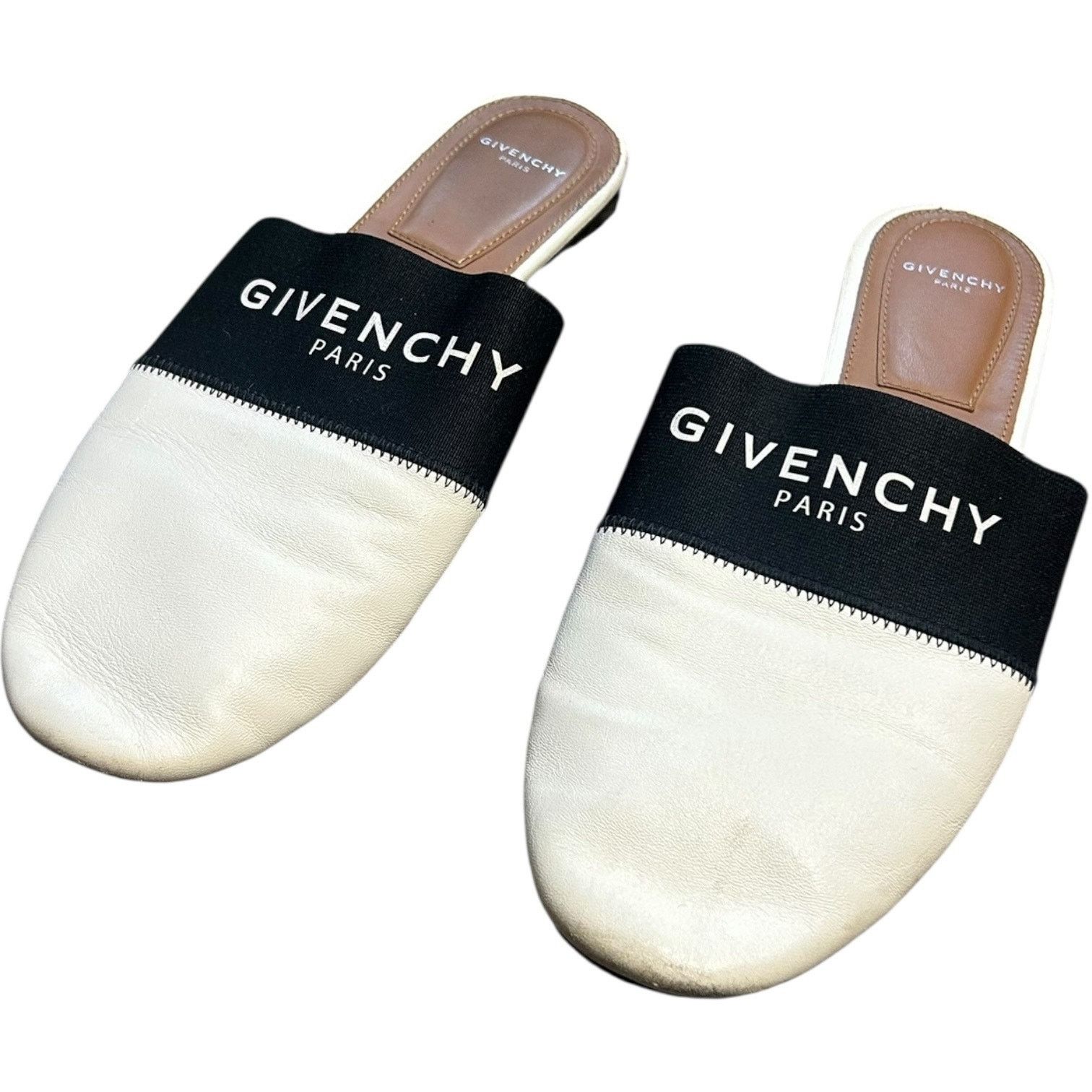Givenchy Givenchy Paris Designer Bedford Leather Flats Slippers Size US 9 / IT 39 - 4 Thumbnail