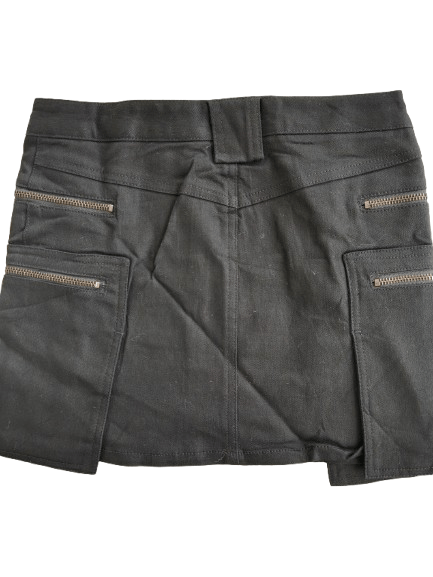 Japanese Brand EGOIST Mini SKIRT Black Colour Seditioneries Style Size 26" / US 2 / IT 38 - 6 Thumbnail