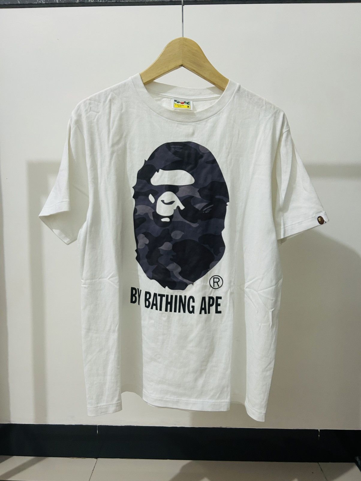 Bape big head big logo tee