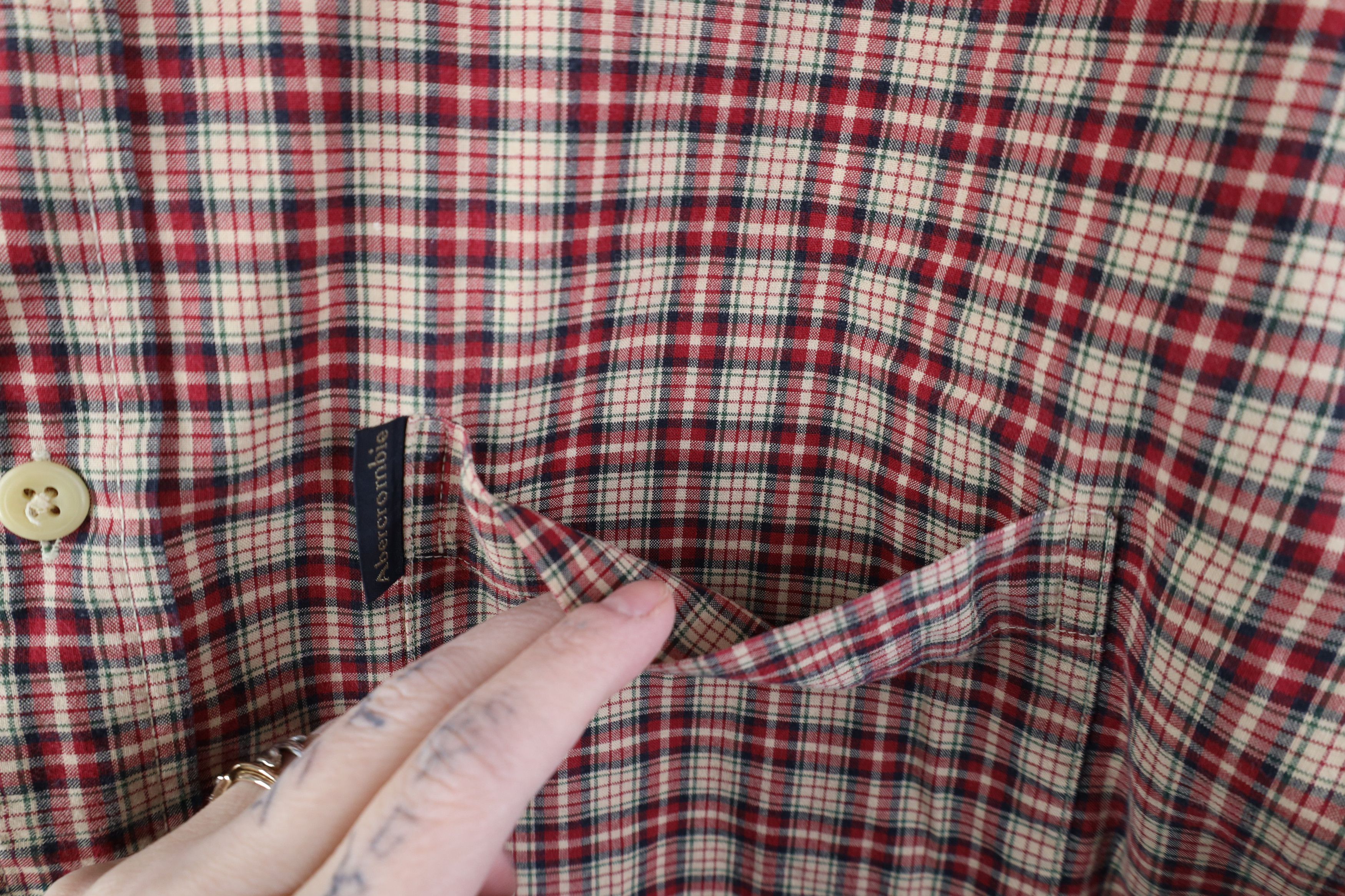 Abercrombie & Fitch Vintage 90s Y2K Abercrombie & Fitch Button Down Shirt Size US M / EU 48-50 / 2 - 5 Thumbnail
