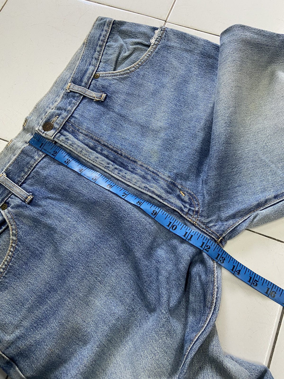 Vintage VINTAGE BOBSON STRAIGHT CUT DENIM JEANS Size US 38 / EU 54 - 12 Thumbnail