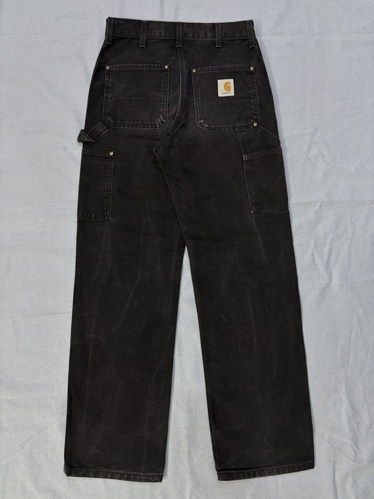 Carhartt 90s rare Carhartt WU1305 carpenter denim Size US 29 - 2 Thumbnail