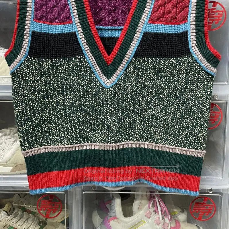 Burberry Burberry Colorful Wool Knit Sweater for Women. Size S / US 4 / IT 40 - 4 Thumbnail