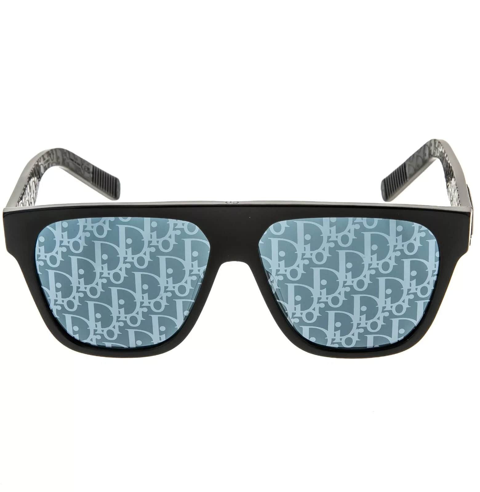 Christian Dior Monsieur CHRISTIAN DIOR Black Blue B23 S3I Sunglass DM40080I DiorB23 Size ONE SIZE - 6 Thumbnail