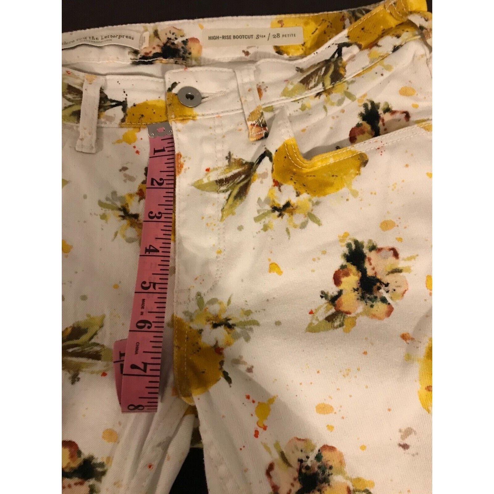 Anthropologie Anthropologie Pilcro Lemon Grove High-Rise Bootcut Jeans Size 28" / US 6 / IT 42 - 8 Thumbnail