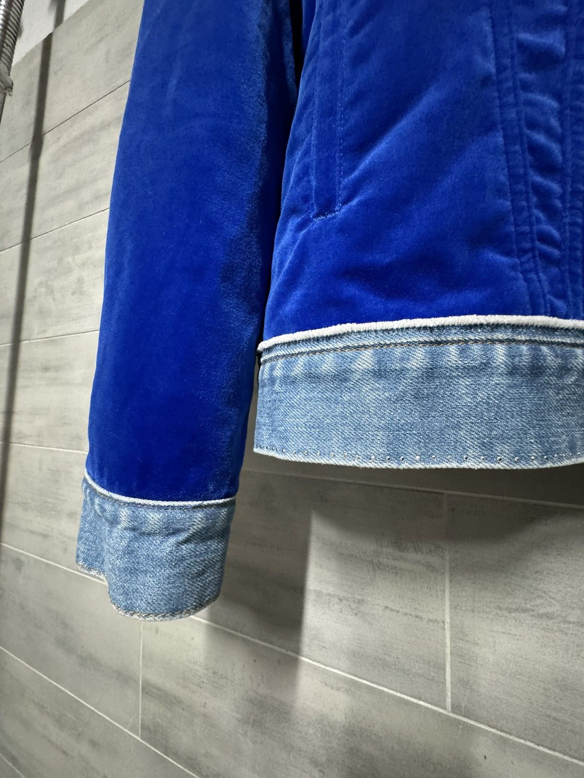 Designer Marcelo Burlon fall 2019 Candies velvet jacket Size US M / EU 48-50 / 2 - 4 Thumbnail