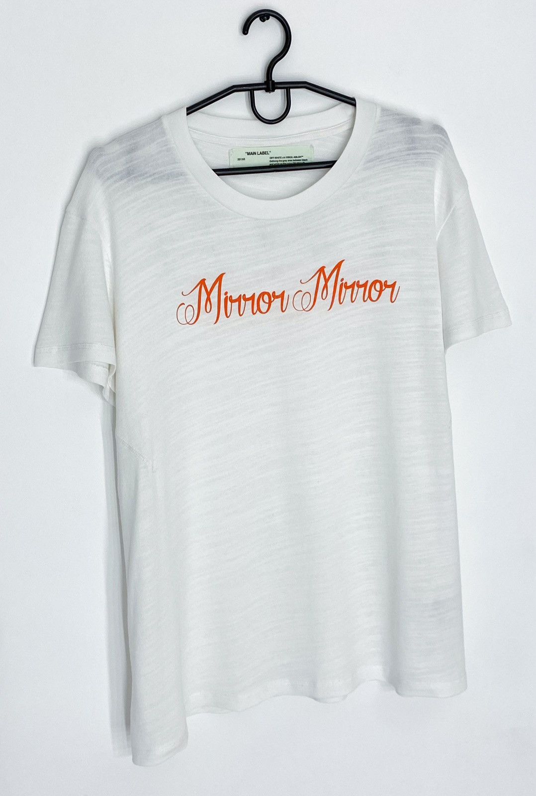 Off-White Off-White Mirror Mirror On the Wall Tee / T Shirt Size US S / EU 44-46 / 1 - 4 Thumbnail