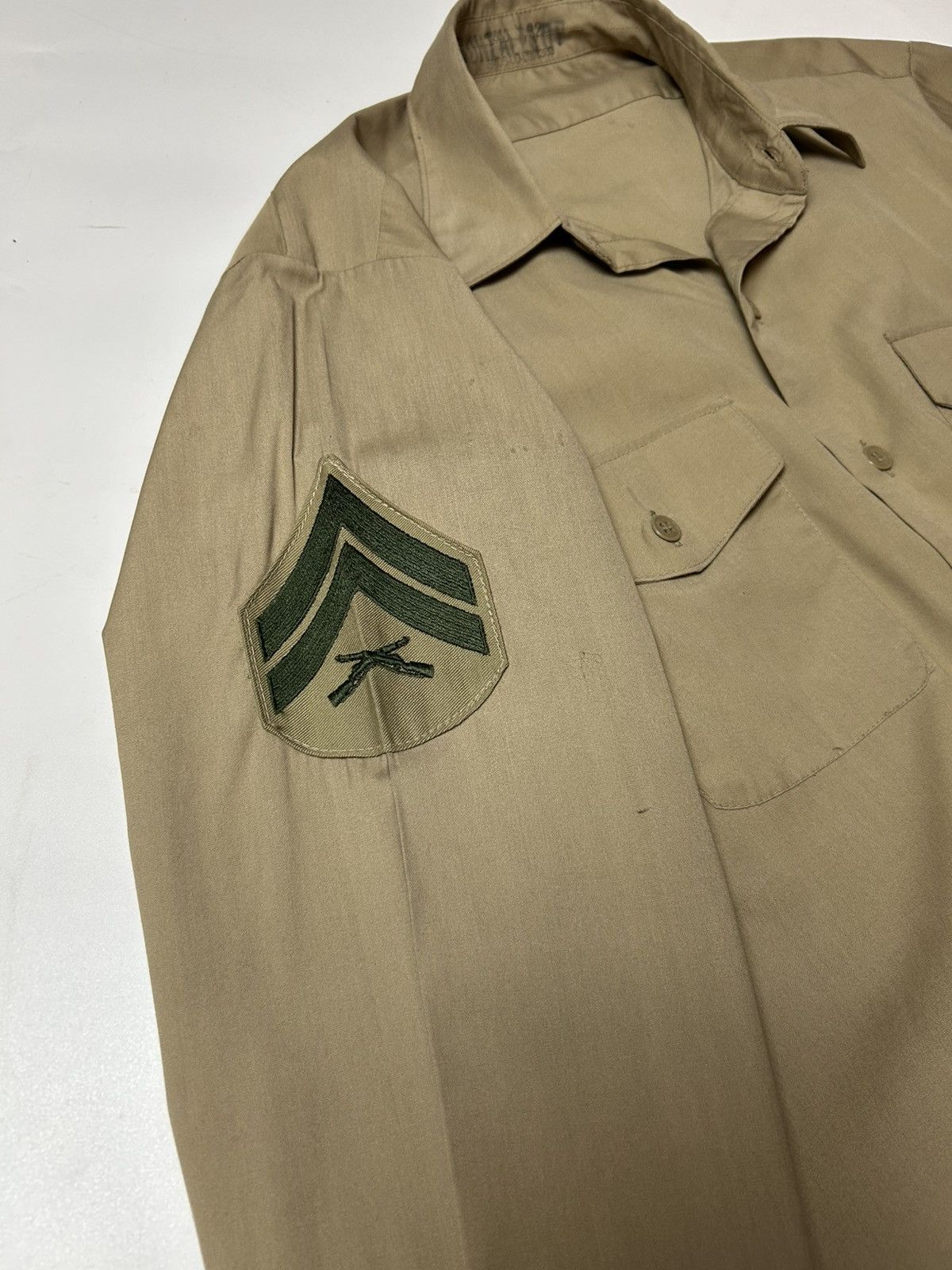 Alpha Industries ARMY LONG SLEEVE SHIRT FOR MENS Size US S / EU 44-46 / 1 - 4 Thumbnail