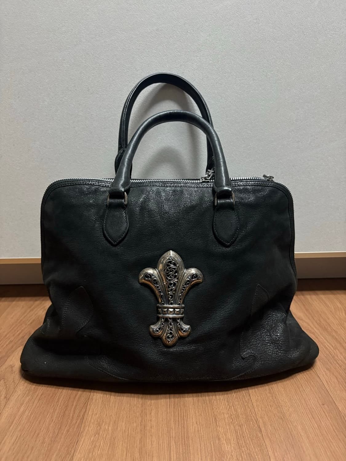 Chrome Hearts Chrome Hearts BS Fleur Double Snap Tote Bag | Grailed