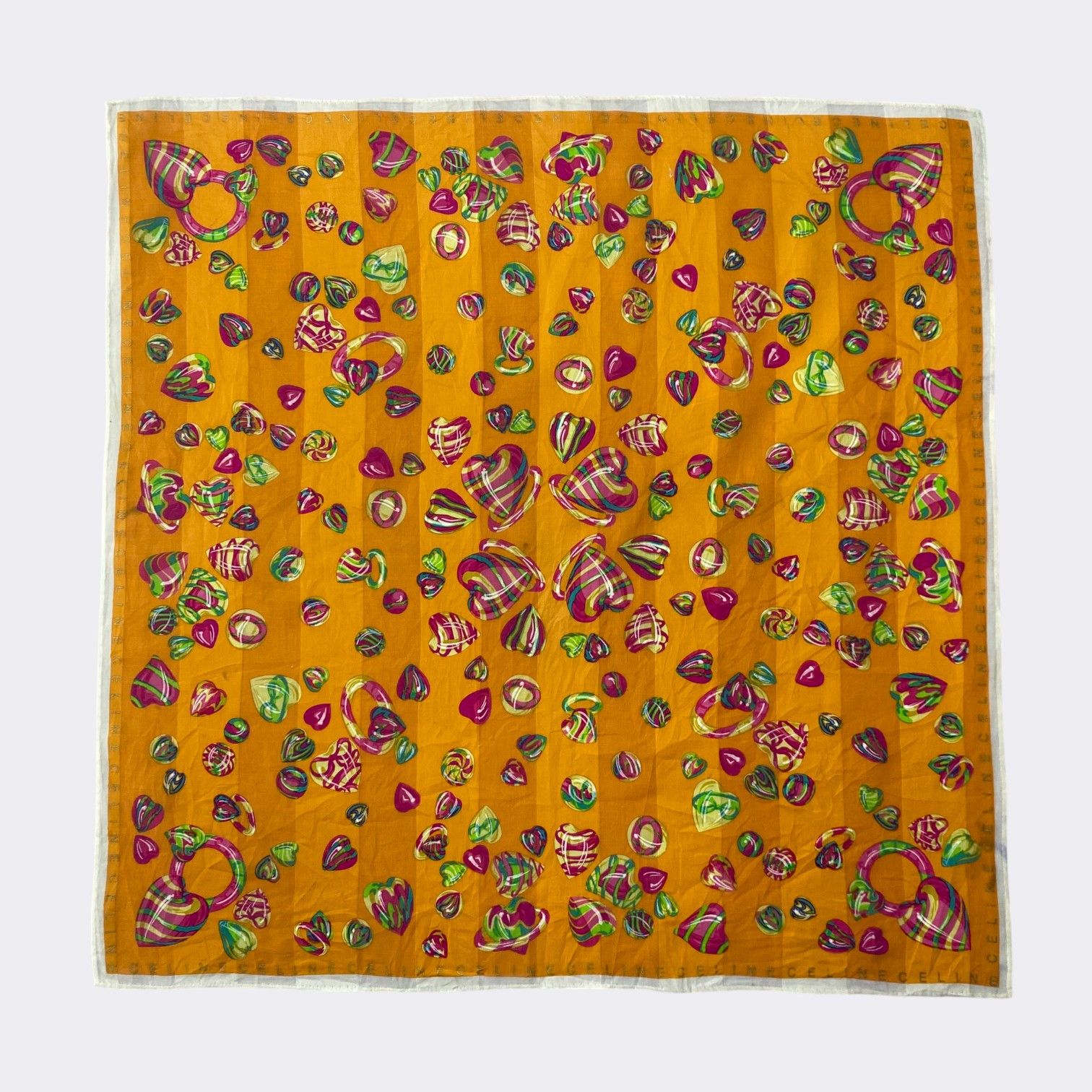 Celine Vintage Celine Handkerchief Neckerchief Bandana H156R Size ONE SIZE - 1 Thumbnail