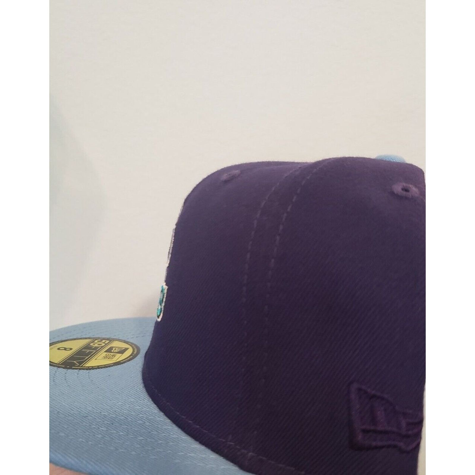 New Era Texas Rangers Hat Cap 40th Ann Purple 59Fifty Size 8 New Era Size ONE SIZE - 4 Thumbnail