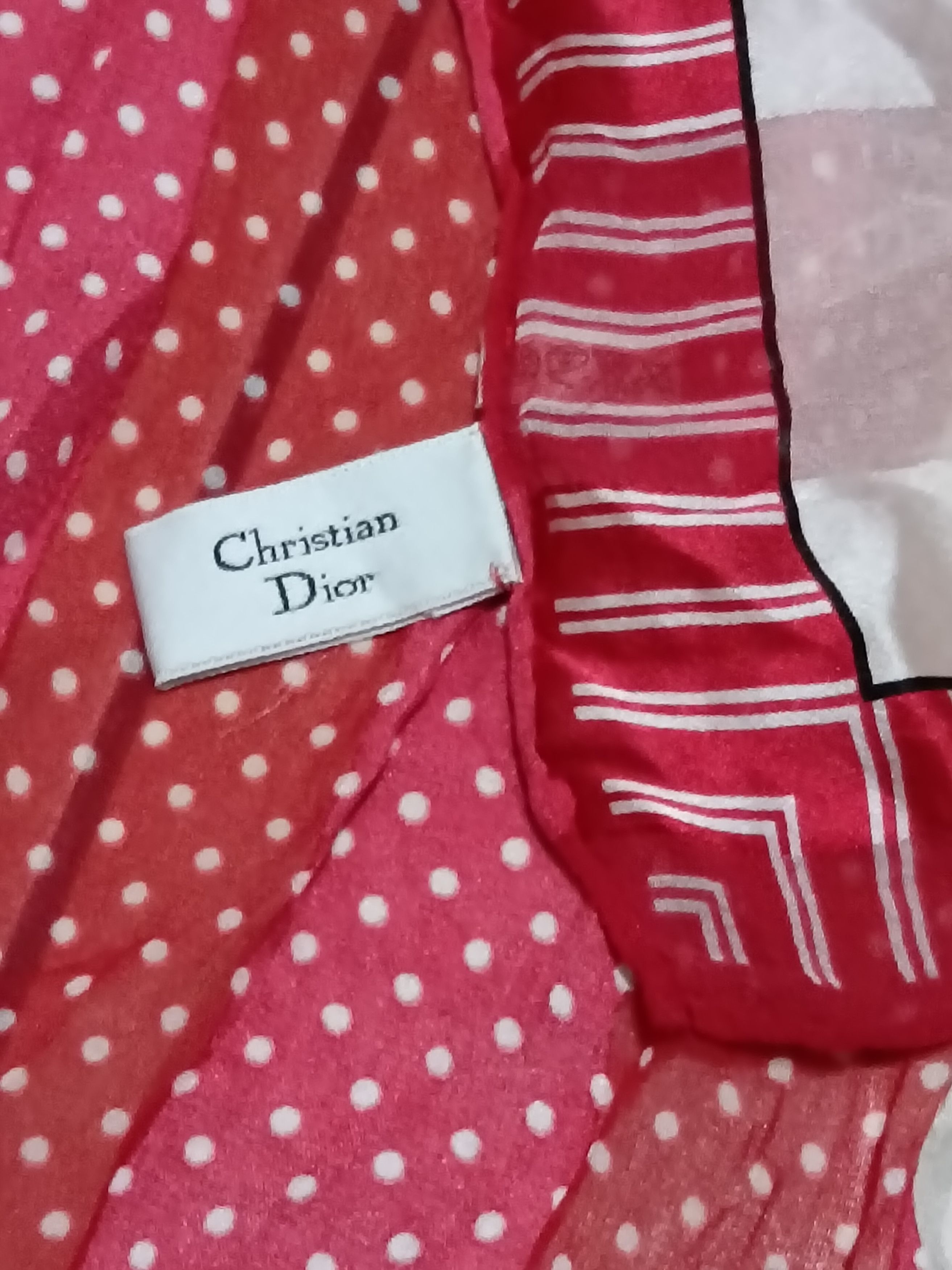 Dior CHRISTIAN DIOR SILK SCARVES Size ONE SIZE - 2 Thumbnail