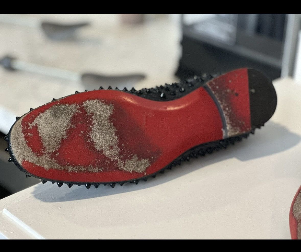 Christian Louboutin Christian Louboutin ROLLERBOY SPIKES FLAT Calf Loafers 44.5 Size US 11.5 / EU 44-45 - 9 Thumbnail