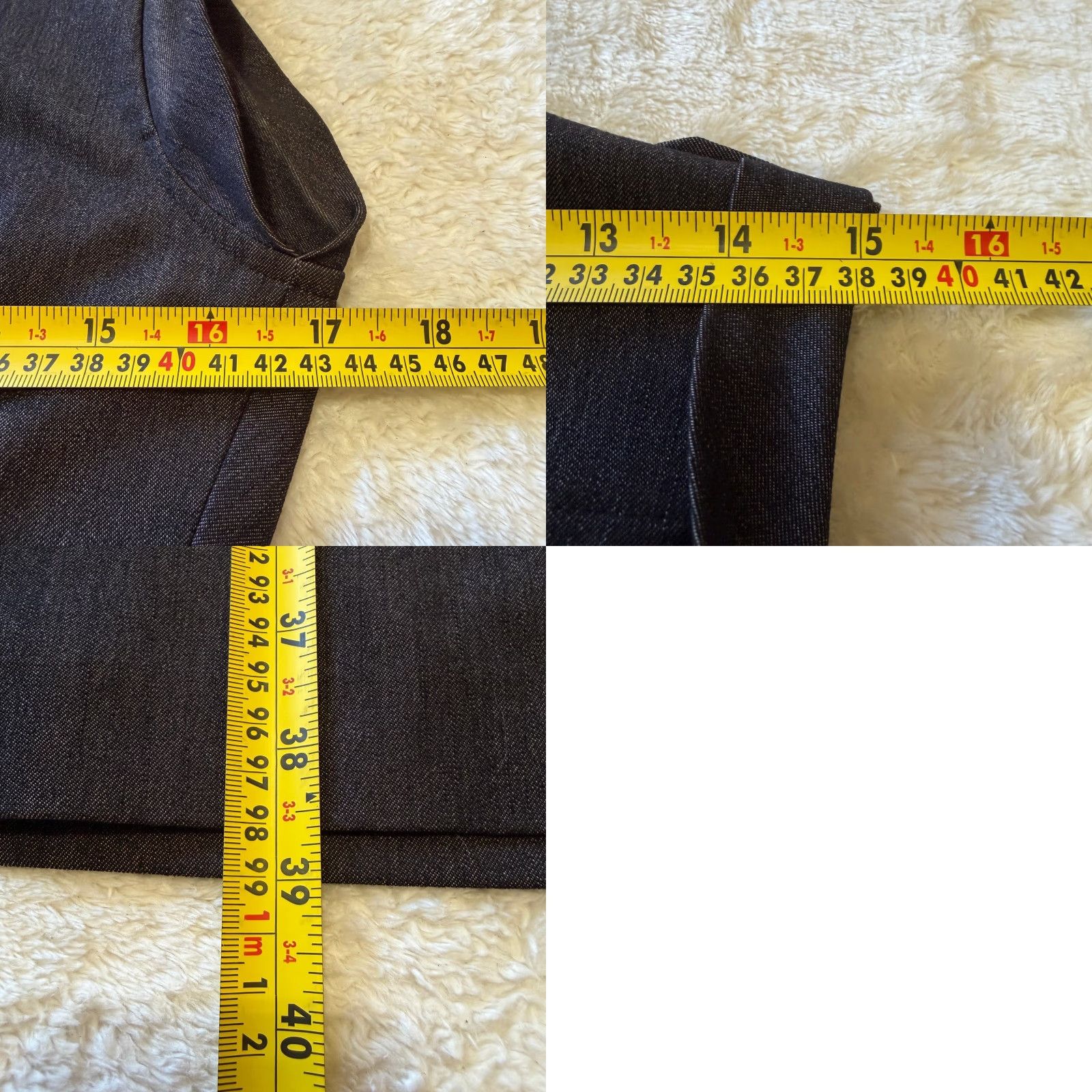 Calvin Klein Calvin Klein Sheath Dress Shirt Dress Black Denim Sleeveless Snap Button Business Women Size 2/32 Knee Length Lined Polyester Blend Stretch Collared Size XXS / US 00 / IT 34 - 8 Thumbnail