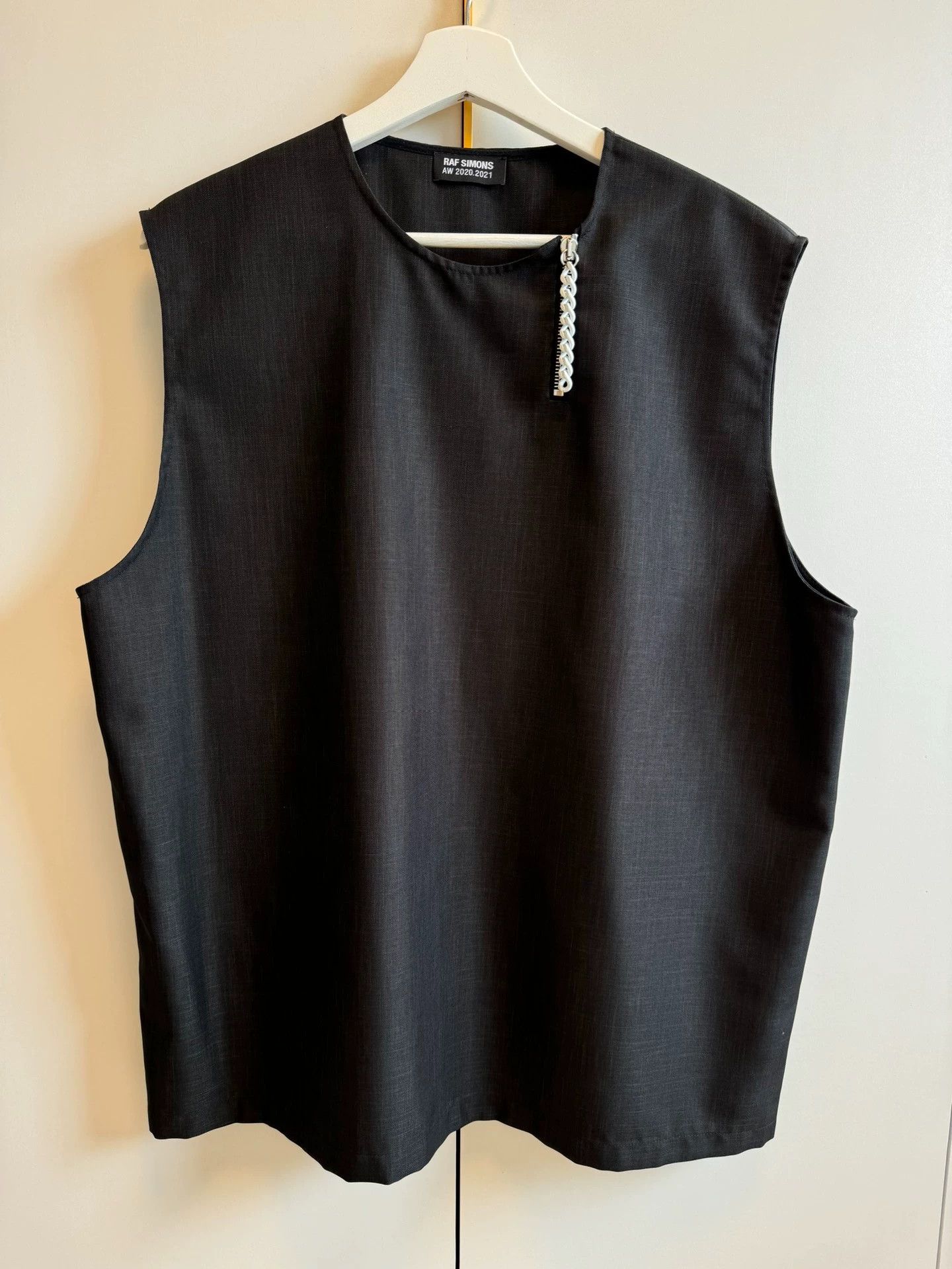 rafsimons ラフシモンズ 21AW PADDED VEST RAF SIMONS - Raf Simons 21AW Padded Vest ダウンベスト ジレ
