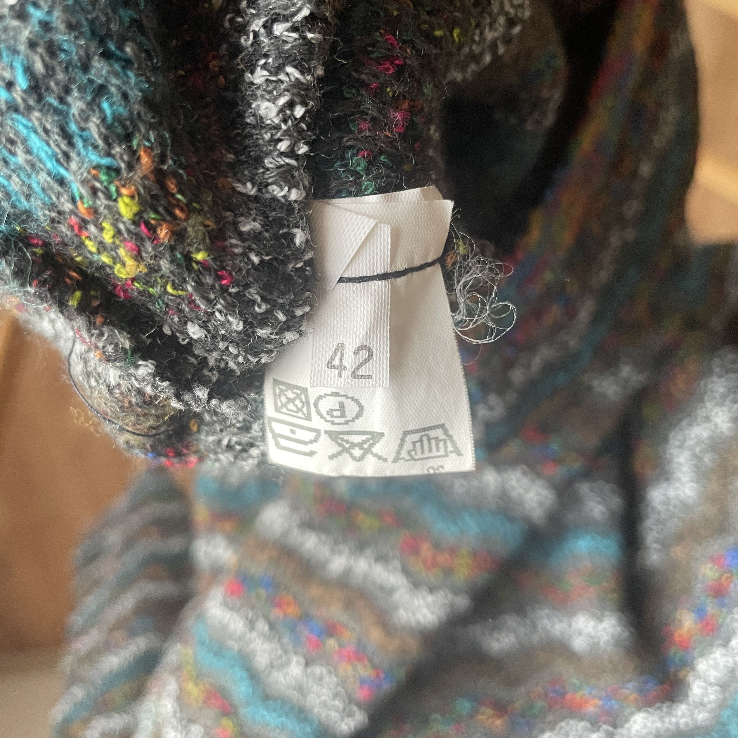 Missoni Missoni Vintage 90's Womens Wool Button Up Cardigan Size M / US 6-8 / IT 42-44 - 8 Thumbnail