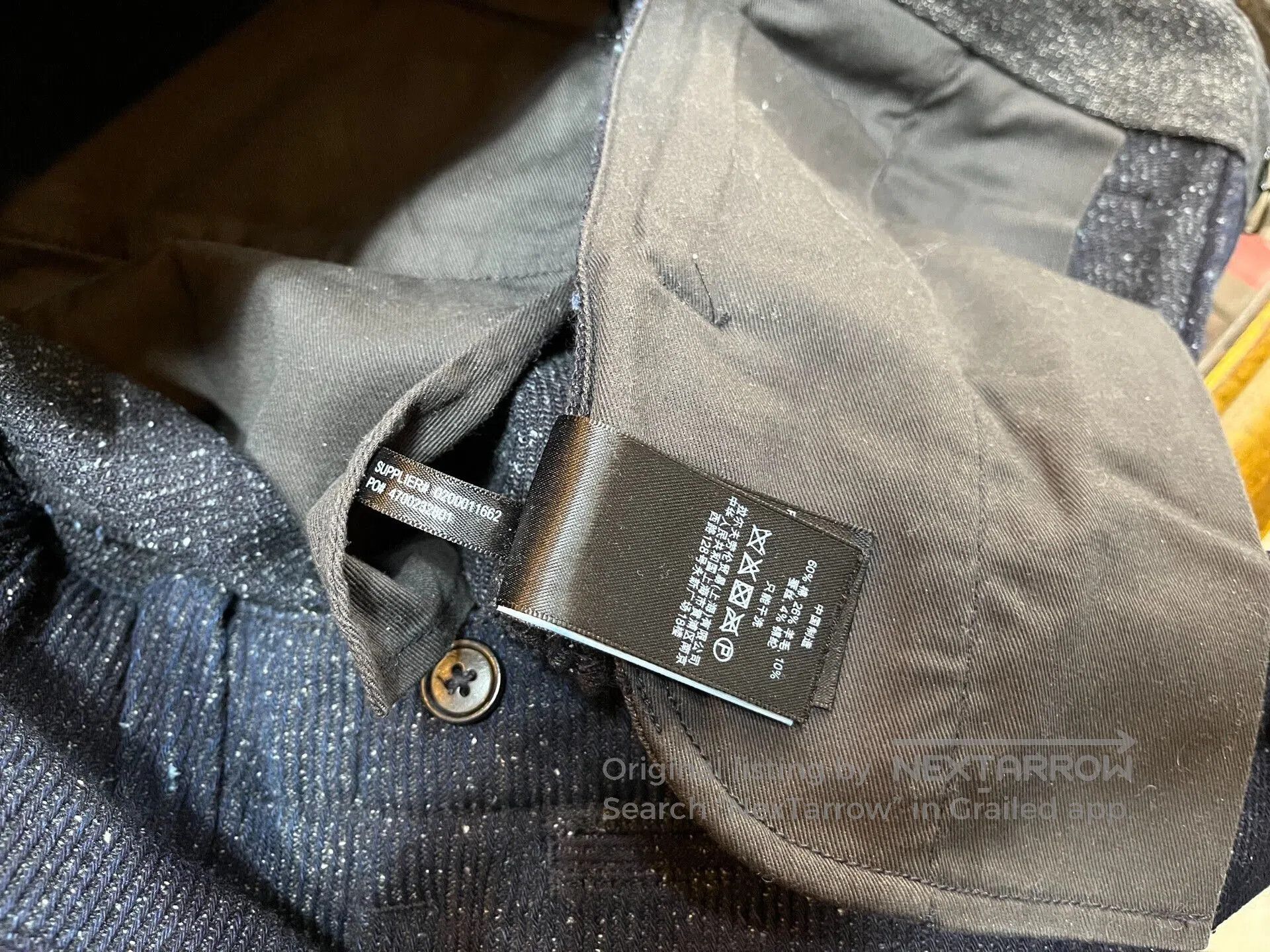 RRL Ralph Lauren dark blue casual pants by Ralph Lauren. Size US 30 / EU 46 - 6 Thumbnail