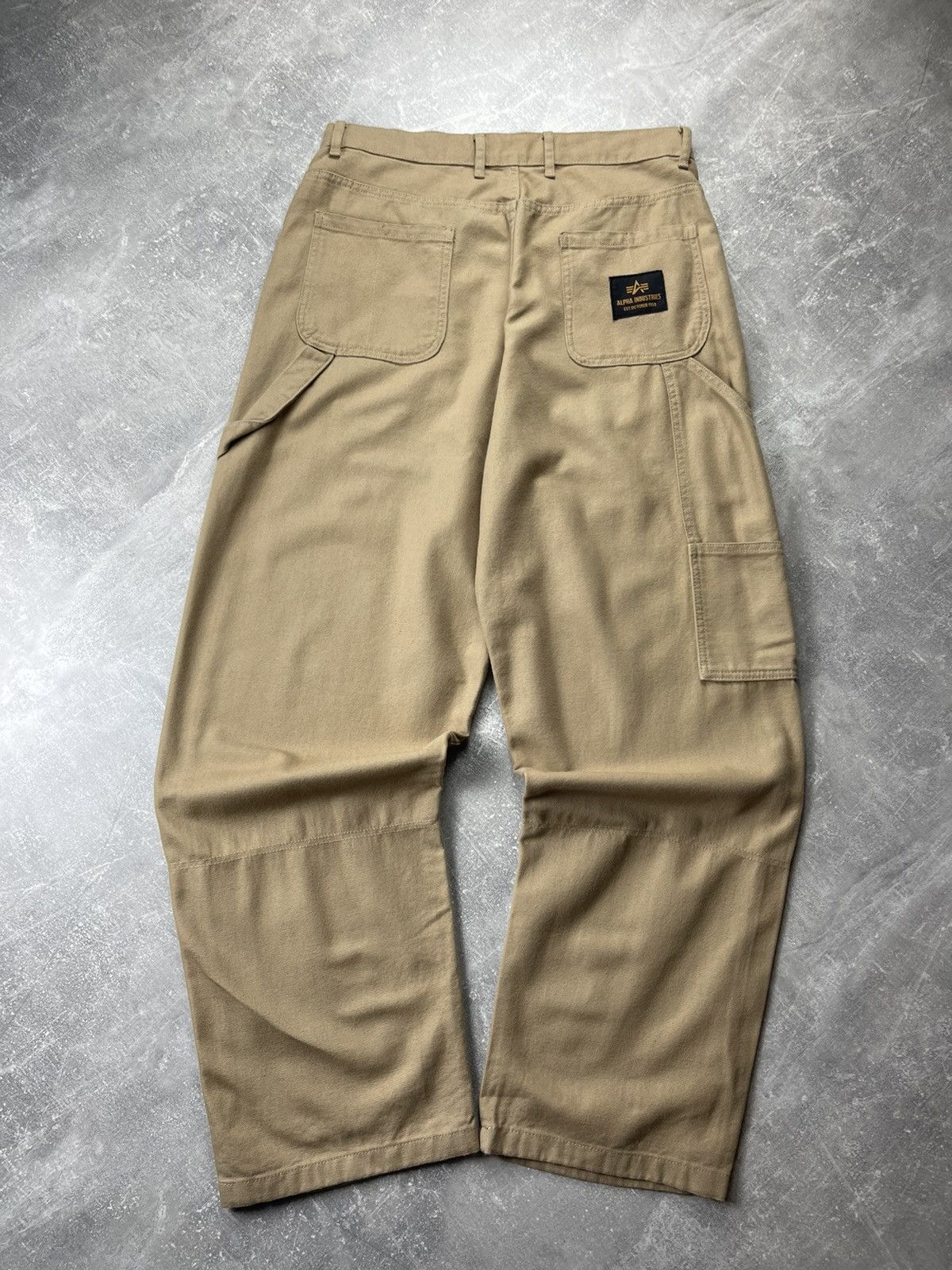 Alpha Industries Alpha Industries Aviation Utility Cargo Pants Sand Beige Size US 33 - 2 Thumbnail