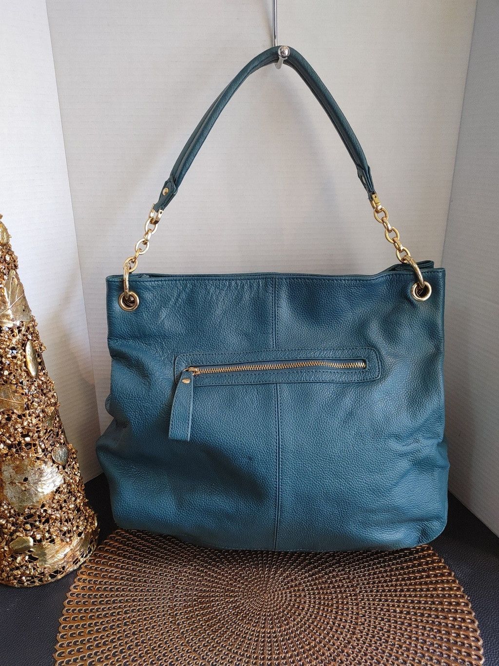 Vera Pelle Cuore & Pelle Sophia Leather Hobo Bag Size ONE SIZE - 4 Thumbnail