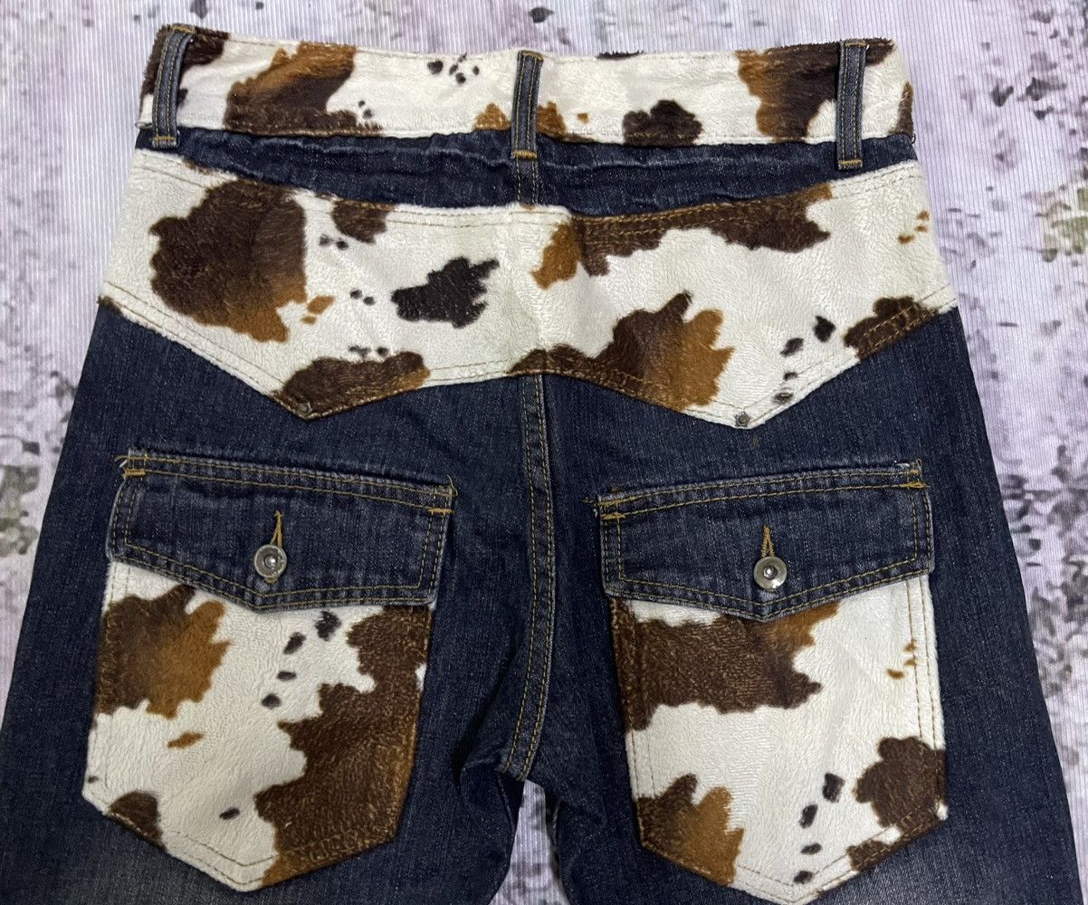 If Six Was Nine × Japanese Brand × Vintage Distressed Japan Jeans Cattle Drive Velvet Back Pocket Size US 31 - 16 Thumbnail