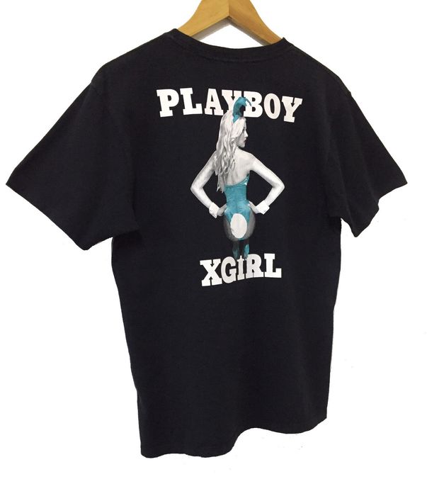 Playboy XGIRL X PLAYBOY BUNNY NUDE POCKET DESIGN TSHIRT Grailed