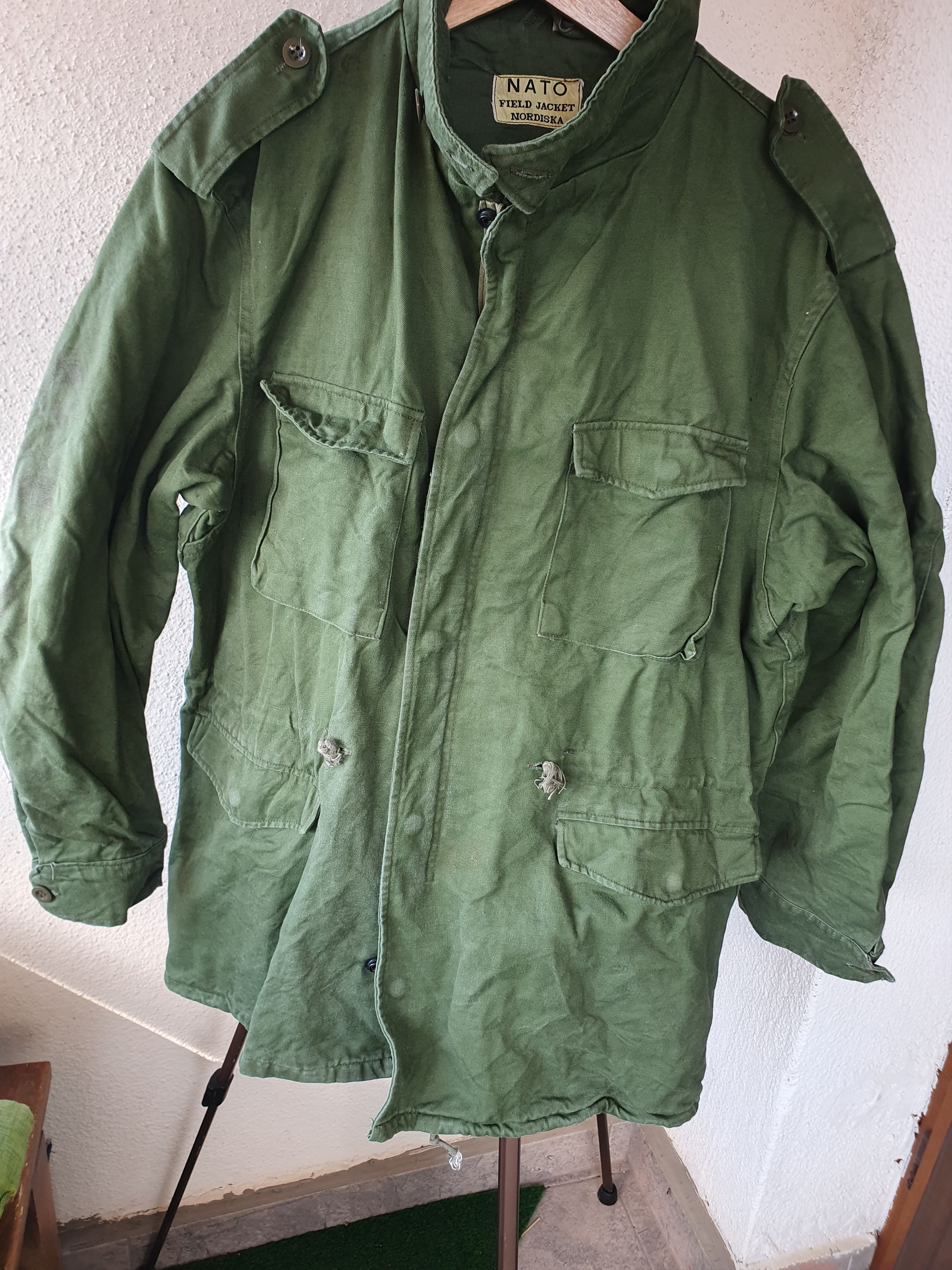 Other Nato Field jacket Nordiska Military sz L Size US L / EU 52-54 / 3 - 6 Thumbnail