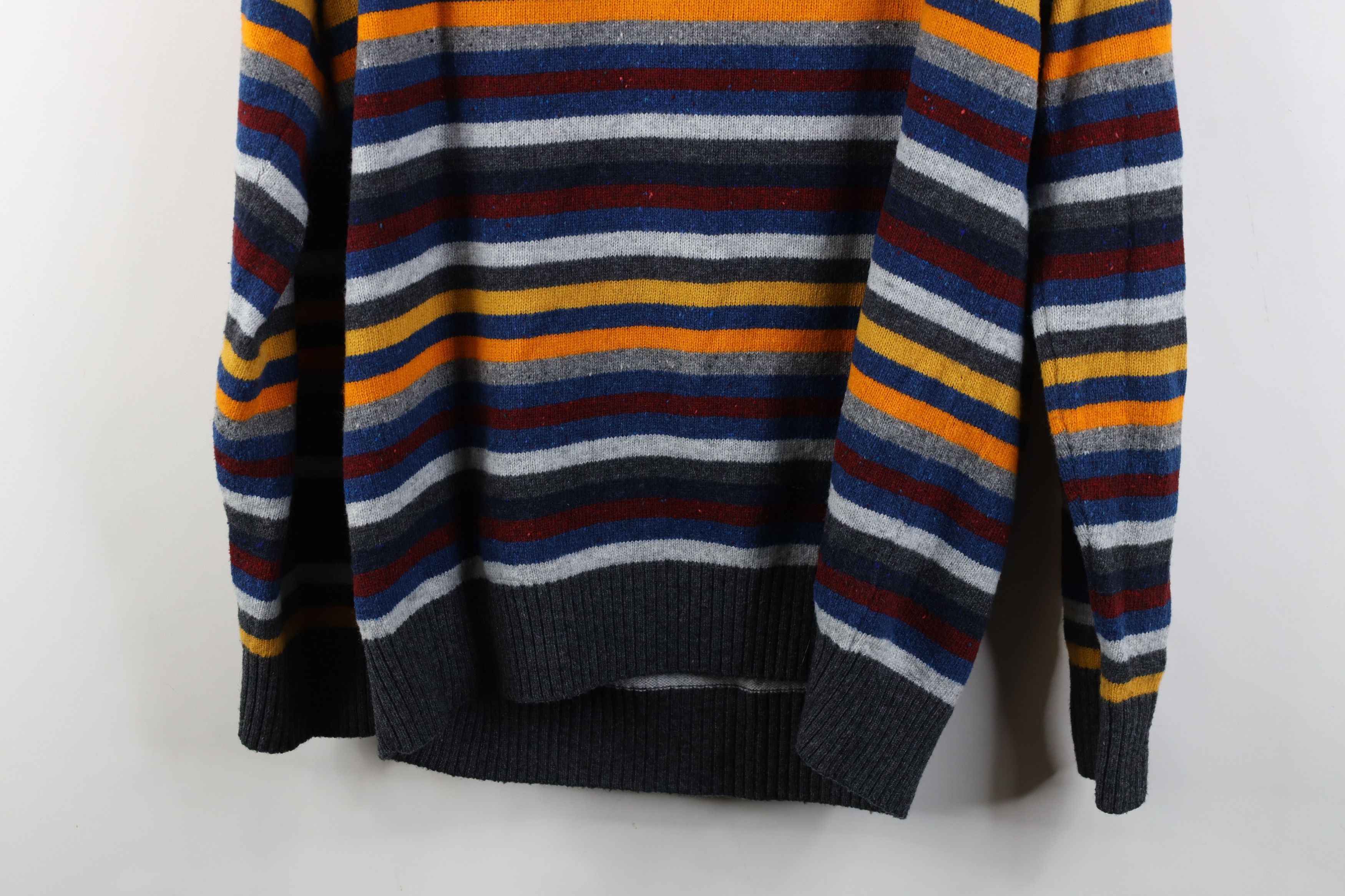 American Eagle Outfitters Vintage Y2K American Eagle Outfitters Rainbow Knit Sweater Size US L / EU 52-54 / 3 - 12 Thumbnail