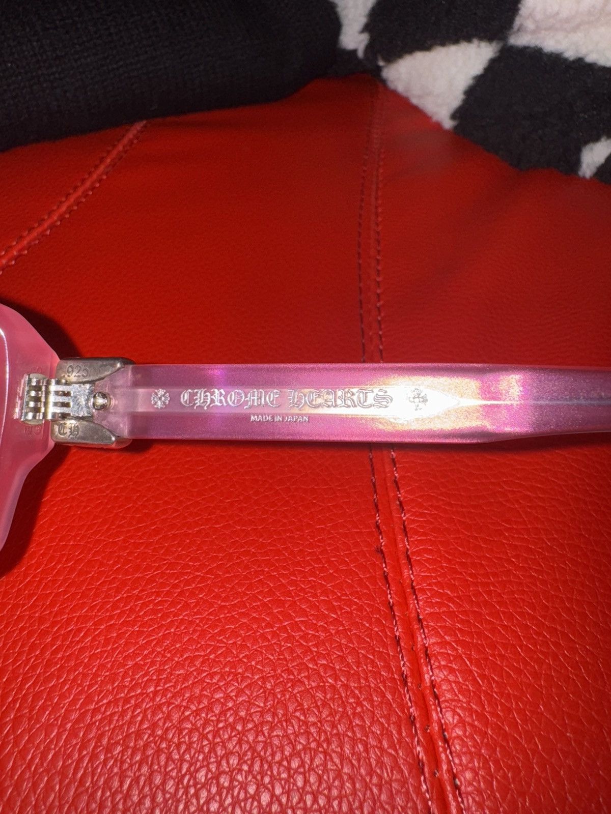 Chrome Hearts Pink Chrome Hearts Matty Boy pink sunglasses Size ONE SIZE - 6 Thumbnail
