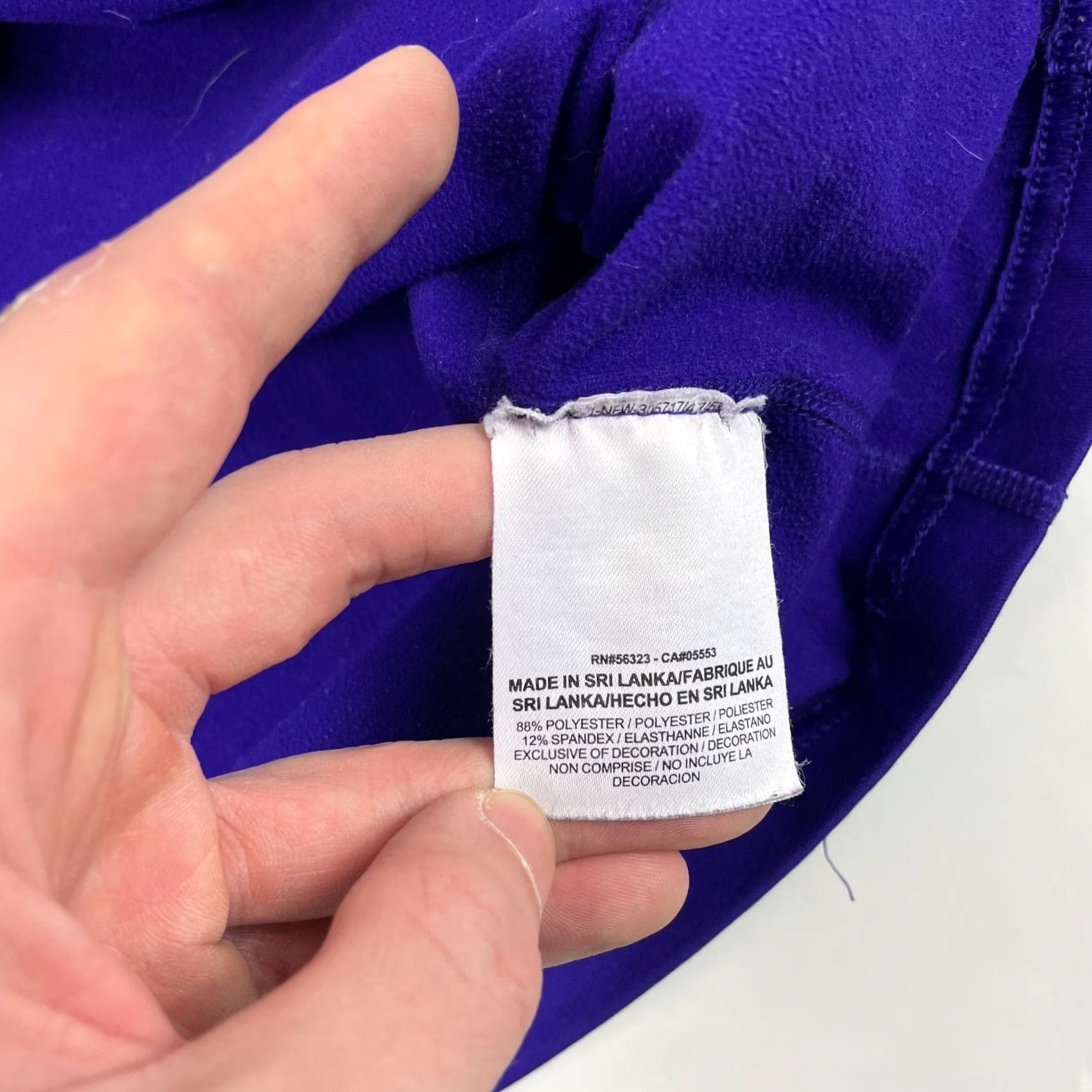 Nike Nike Pro Combat Dri-FIT Shirt Mens Large Purple Basalayer Compression Hyperwarm Dri-Fit, Mock Neck, Long Sleeve, Athletic, VINTAGE? (If vintage) Size US L / EU 52-54 / 3 - 6 Thumbnail