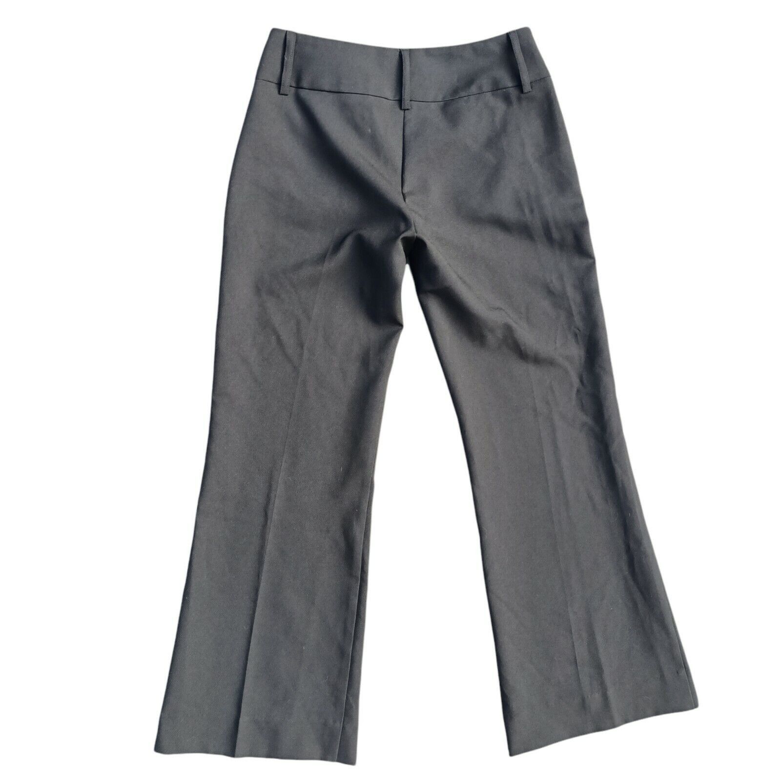 Vintage Vintage Y2K 2000s Portmans Pants Black Flare Bootcut Size 8 Size 27" / US 4 / IT 40 - 2 Thumbnail