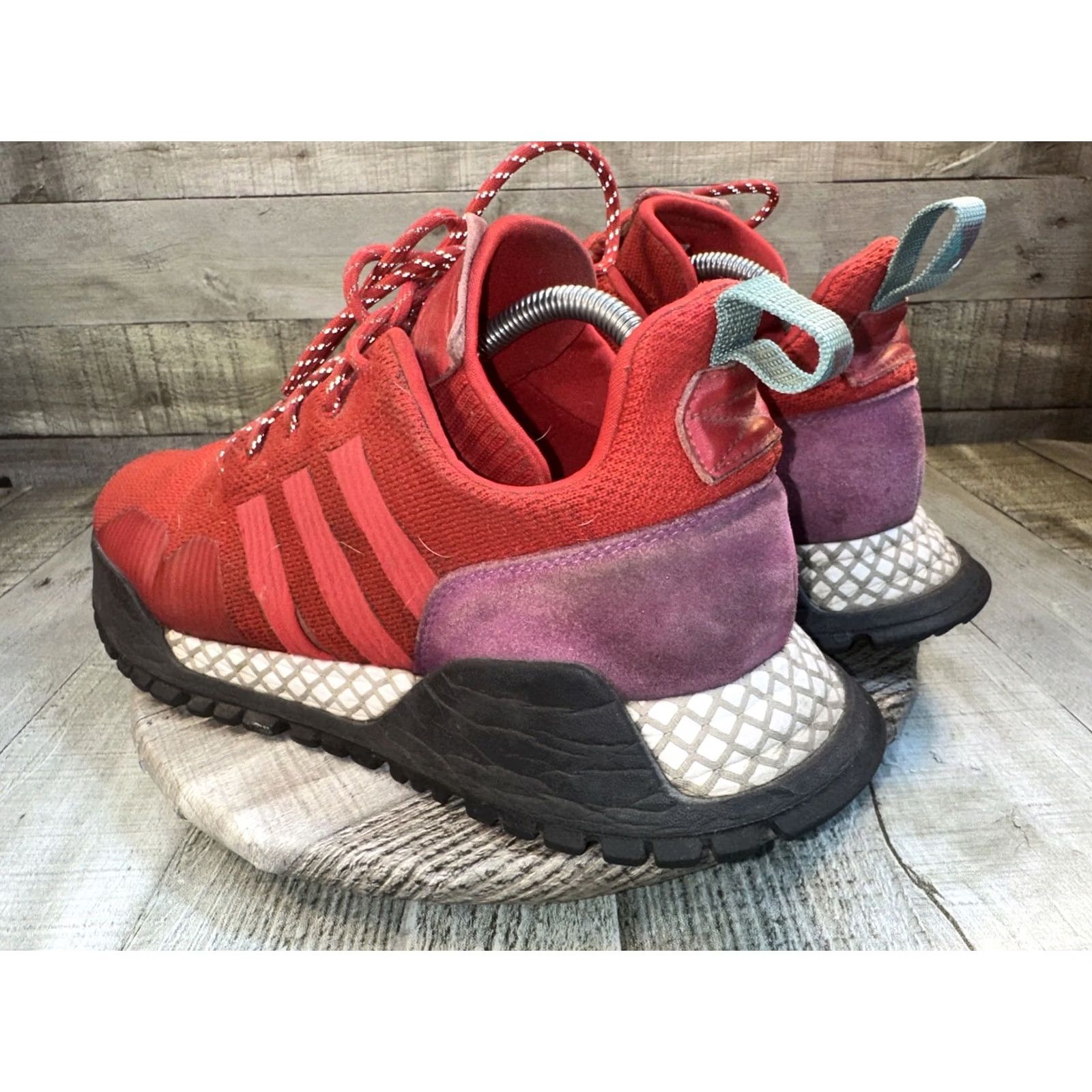 Adidas Adidas Atric SHW Sneakers Mens 675001 Multicolor Red Ortholite Lace Up Running & Casual Shoes Size 10 US Size US 11 / EU 44 - 4 Thumbnail