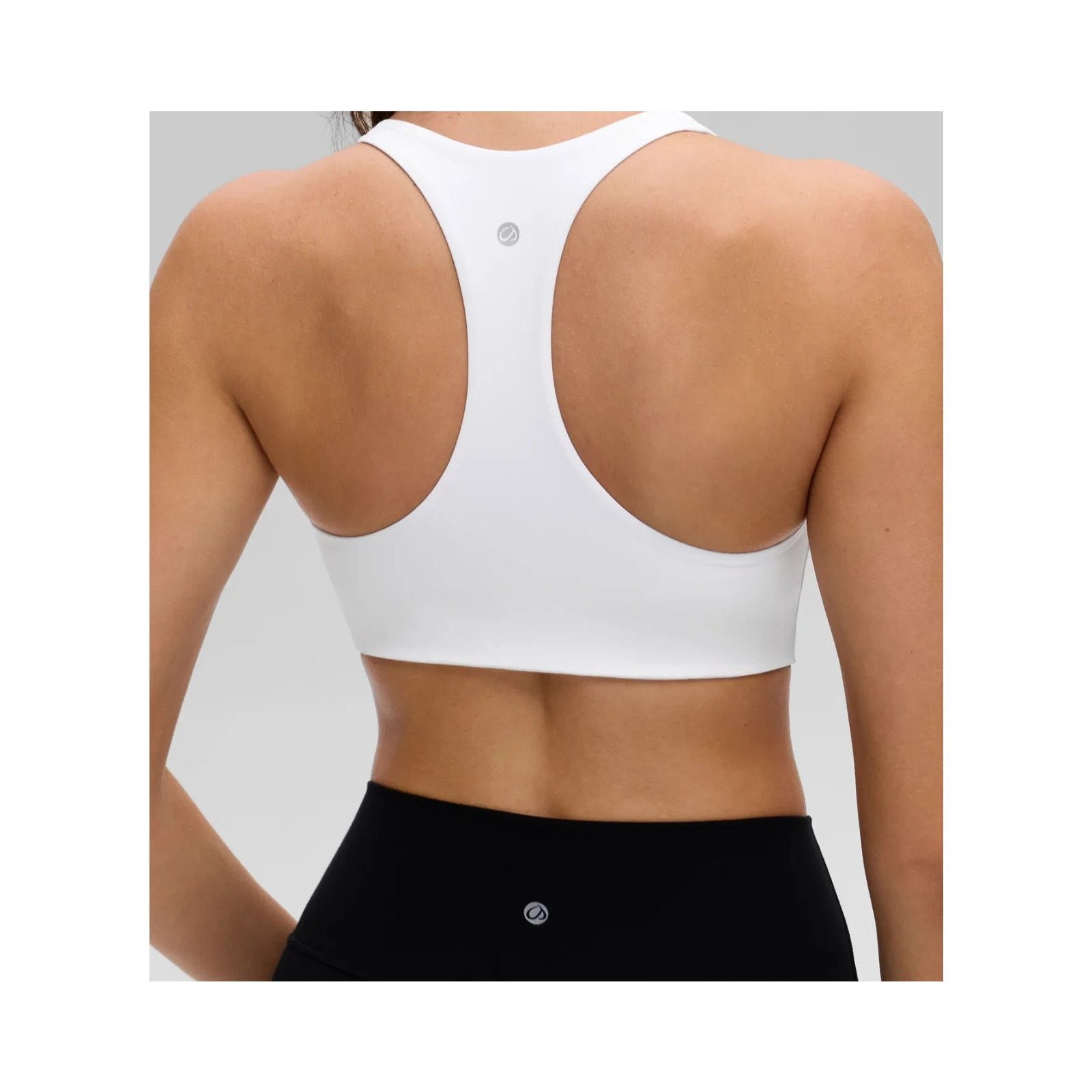 Other CRZ YOGA White Butterluxe Padded Sports Bra Medium New Size ONE SIZE - 5 Thumbnail
