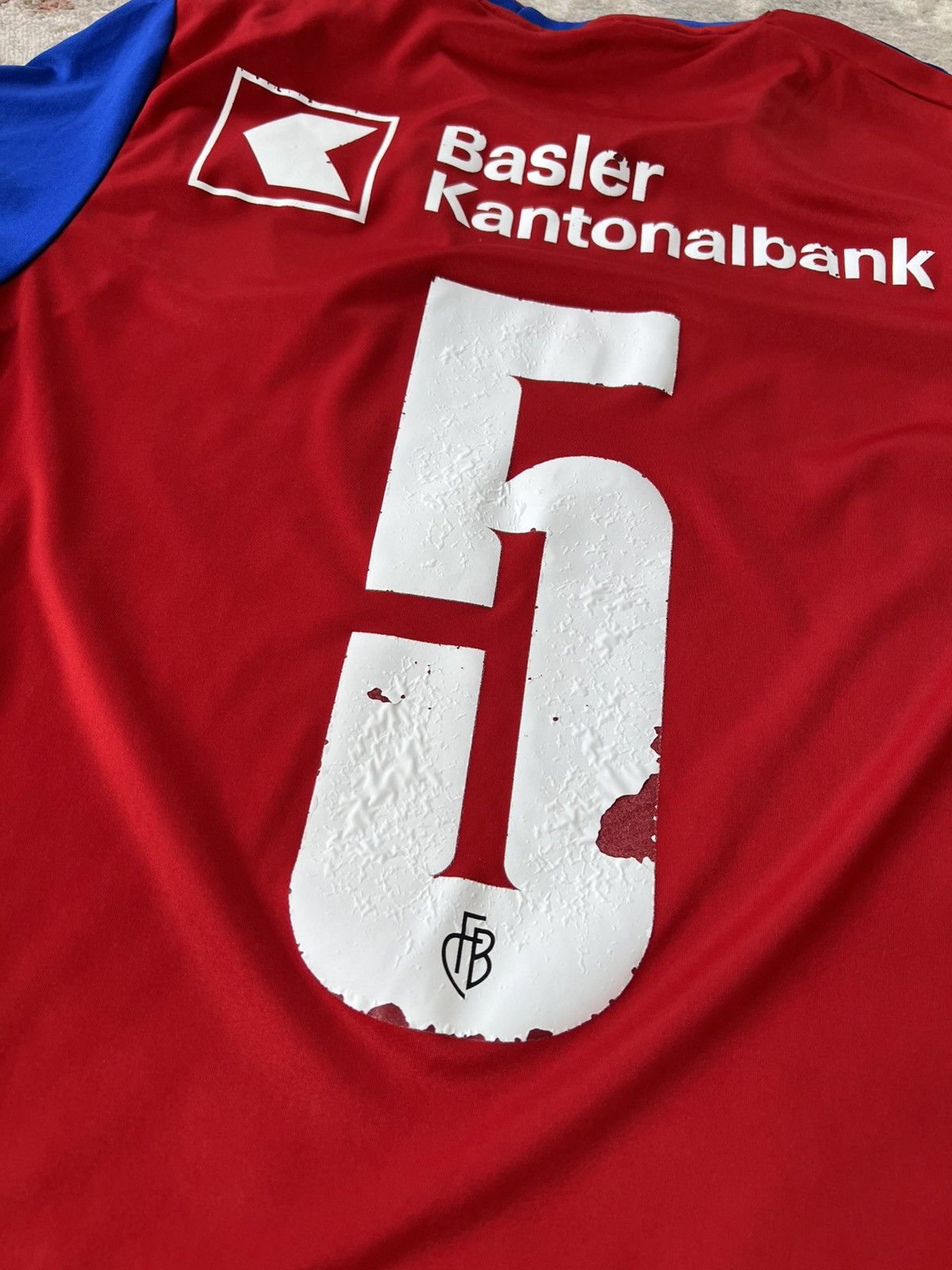 Adidas Adidas FC Basel Football Jersey Size US S / EU 44-46 / 1 - 5 Thumbnail