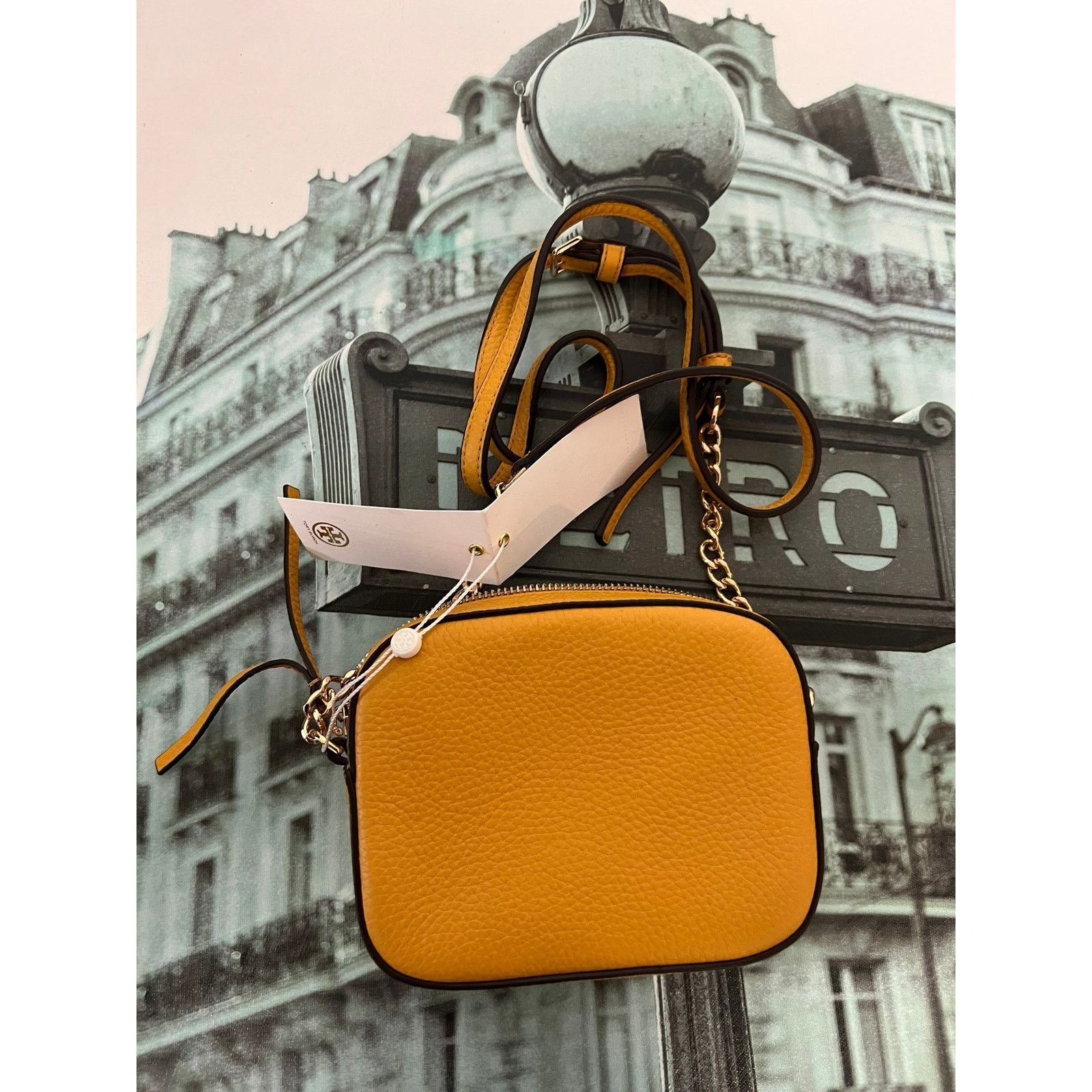 Tory Burch Tory Burch 61489 Logo Round Crossbody Size ONE SIZE - 5 Thumbnail