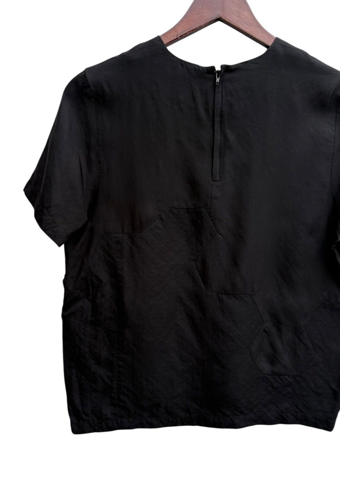 Comme des Garcons Cdg Women Black Blouse Size S / US 4 / IT 40 - 11 Thumbnail
