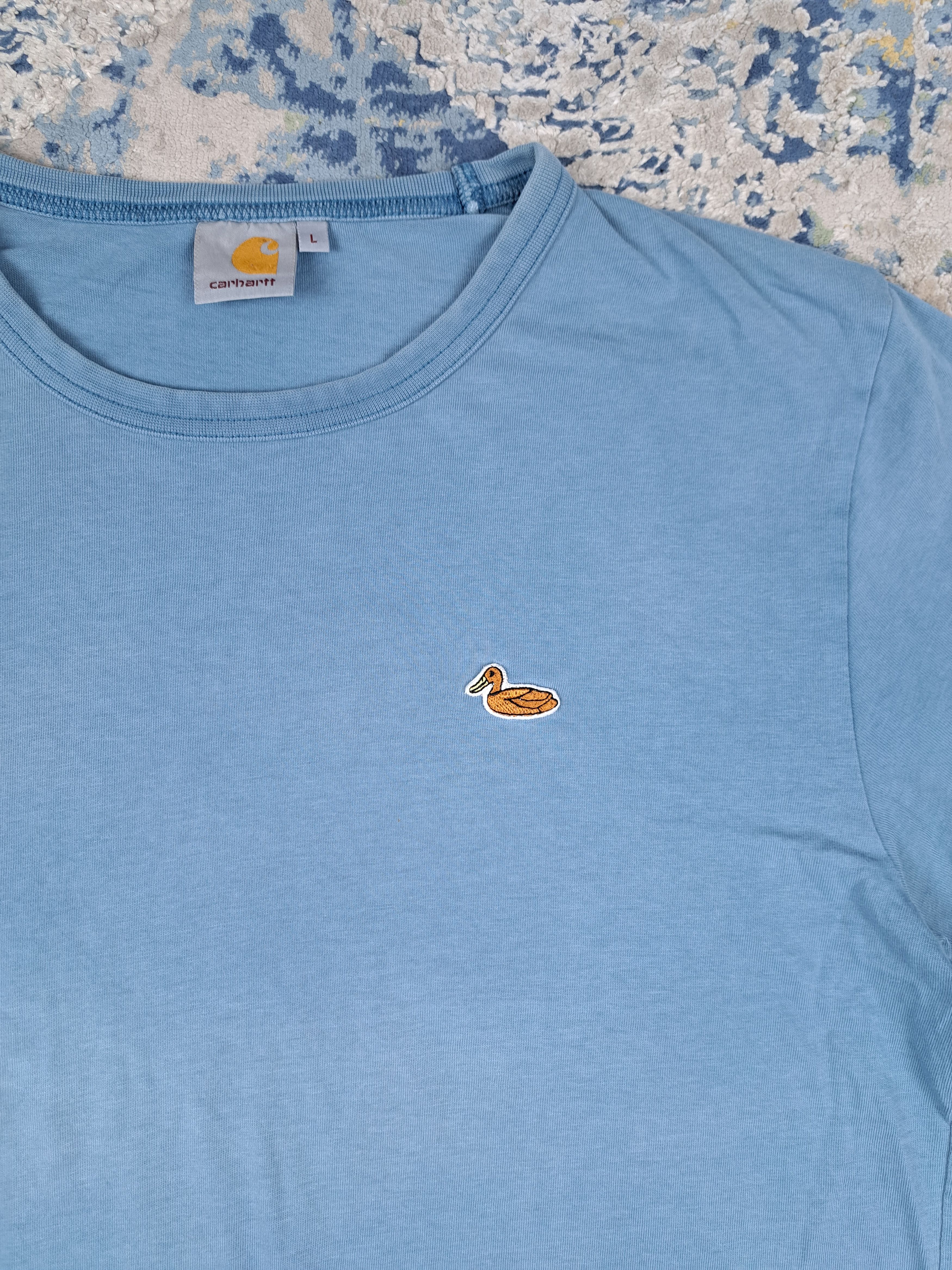 Carhartt Carhartt S/S Duck Tshirt Streetwear Rare Workwear Size US L / EU 52-54 / 3 - 2 Thumbnail