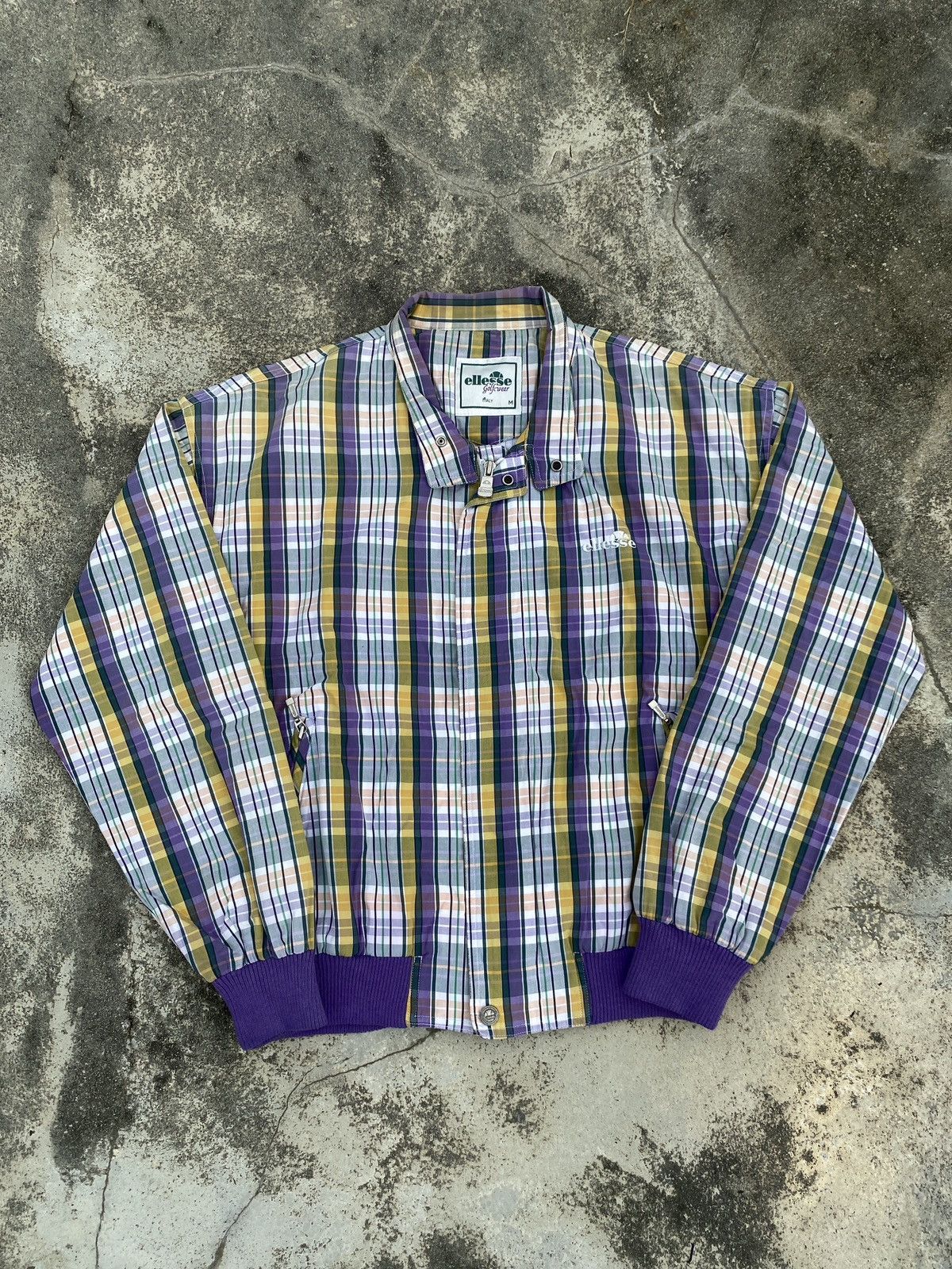Ellesse Vintage Ellesse plaid jacket Size US M / EU 48-50 / 2 - 2 Thumbnail