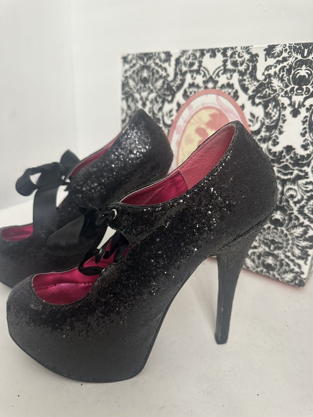 Pleaser Bordello Teeze-10G platform pumps Size US 9 / IT 39 - 4 Thumbnail