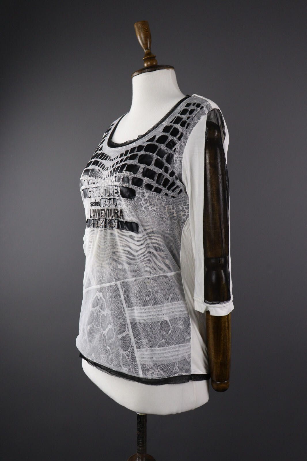 Sportalm Kitzbuhel Sportalm Sports Couture L'Avventura Blouse Top Shirt Size 46 Size M / US 6-8 / IT 42-44 - 4 Thumbnail