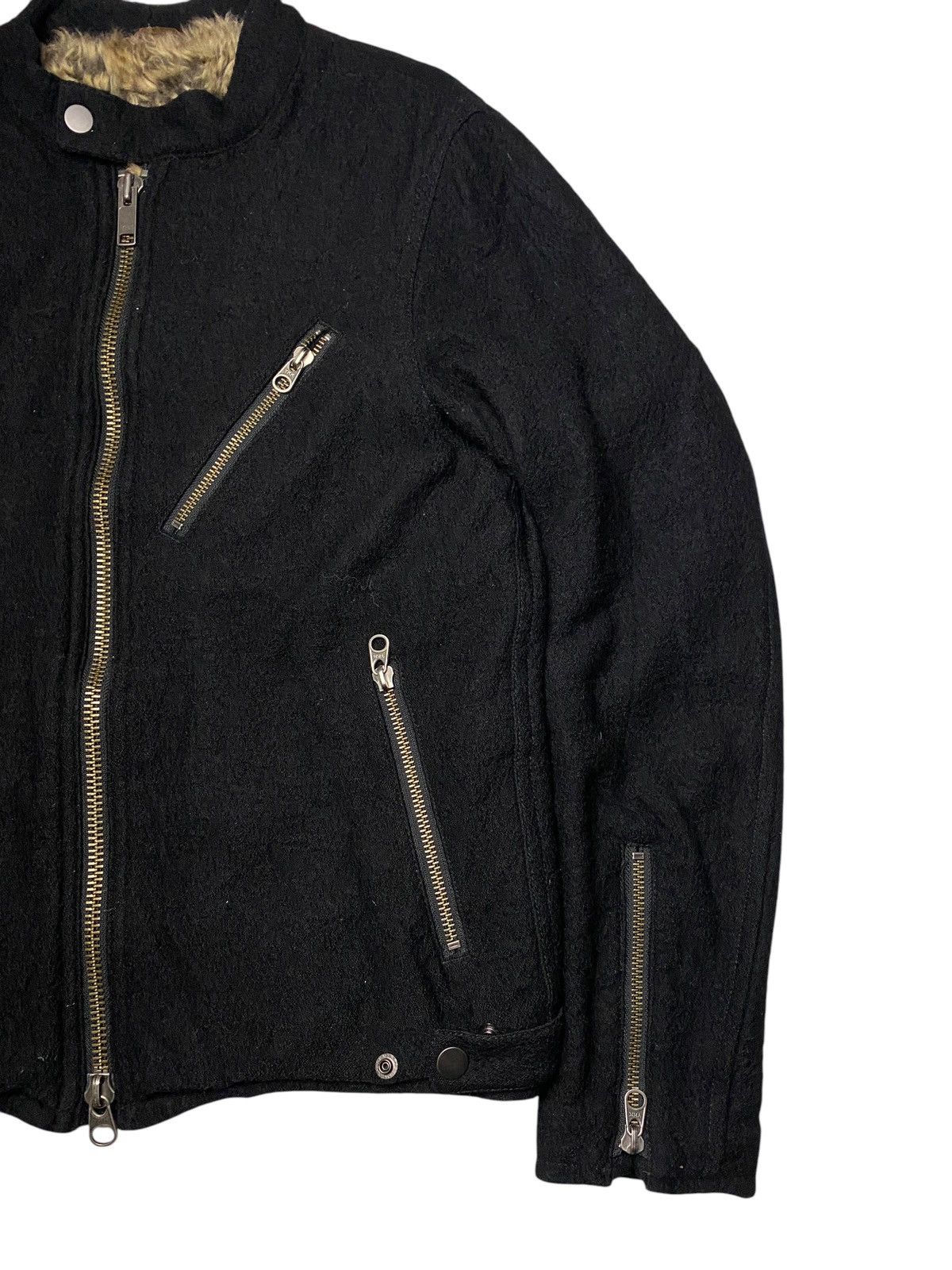 If Six Was Nine 2000's Djournal Standard Fur Multizip Jacket Size US M / EU 48-50 / 2 - 4 Thumbnail