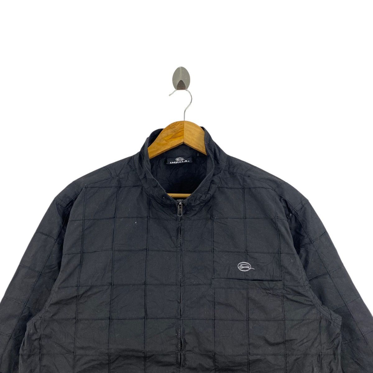 Other IMPALA Massive Evidence Japan Brand Quilted Black Bomber Size US M / EU 48-50 / 2 - 2 Thumbnail