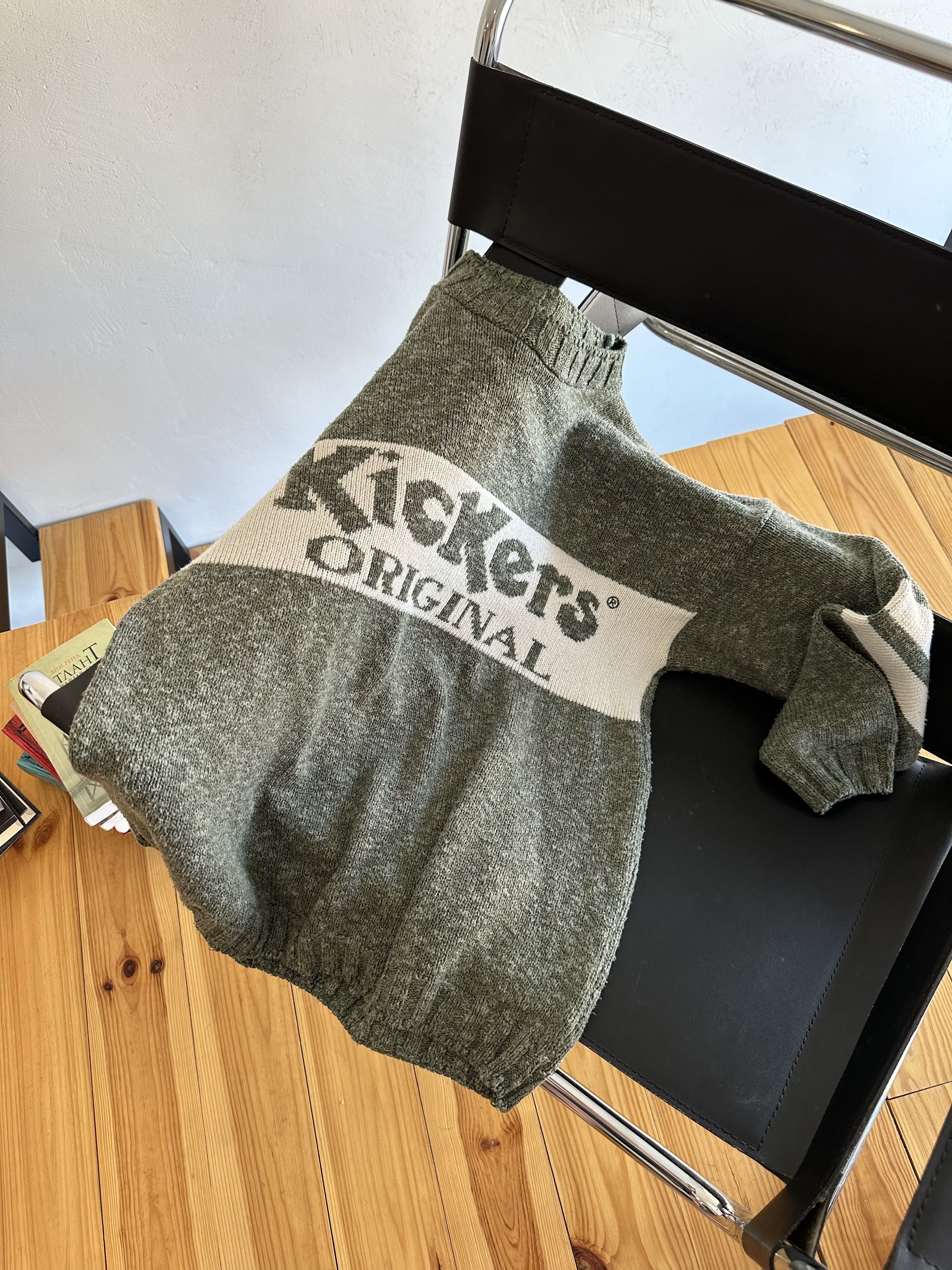 Kickers Kickers Vintage Knitted Sweater Men's M Size US L / EU 52-54 / 3 - 9 Thumbnail