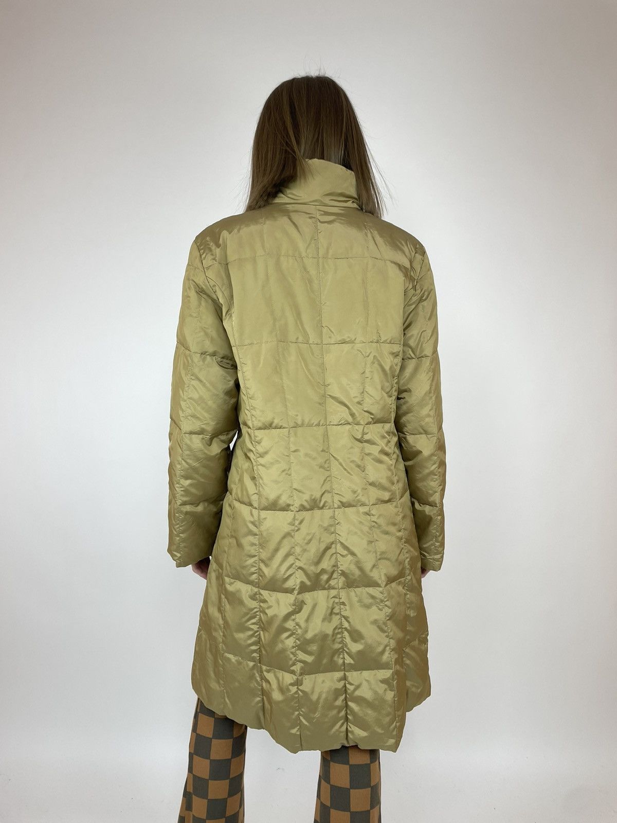 Vintage DAKS quilt Down Jacket Puffer Coat Womens Size Large Size L / US 10 / IT 46 - 6 Thumbnail