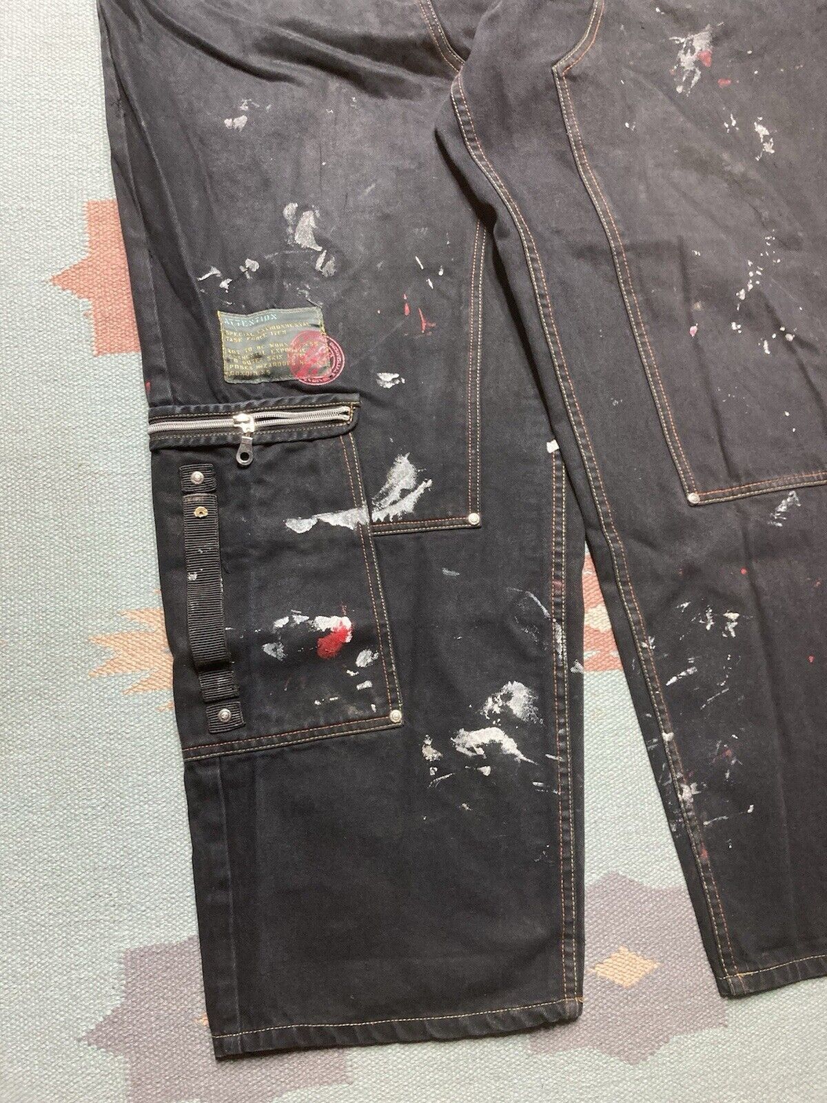 JNCO × Vintage y2k baggy jeans paco goth black skater JNCO massive 50x33 Size US 44 / EU 60 - 8 Thumbnail