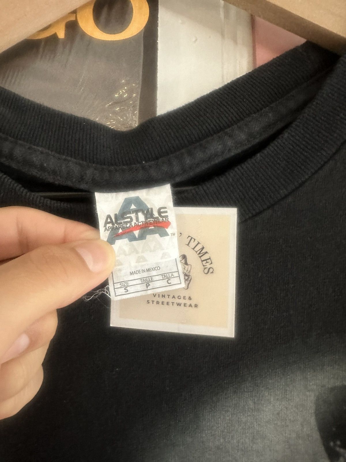 Alstyle 2008 Michael Jackson black tee Size US S / EU 44-46 / 1 - 3 Thumbnail
