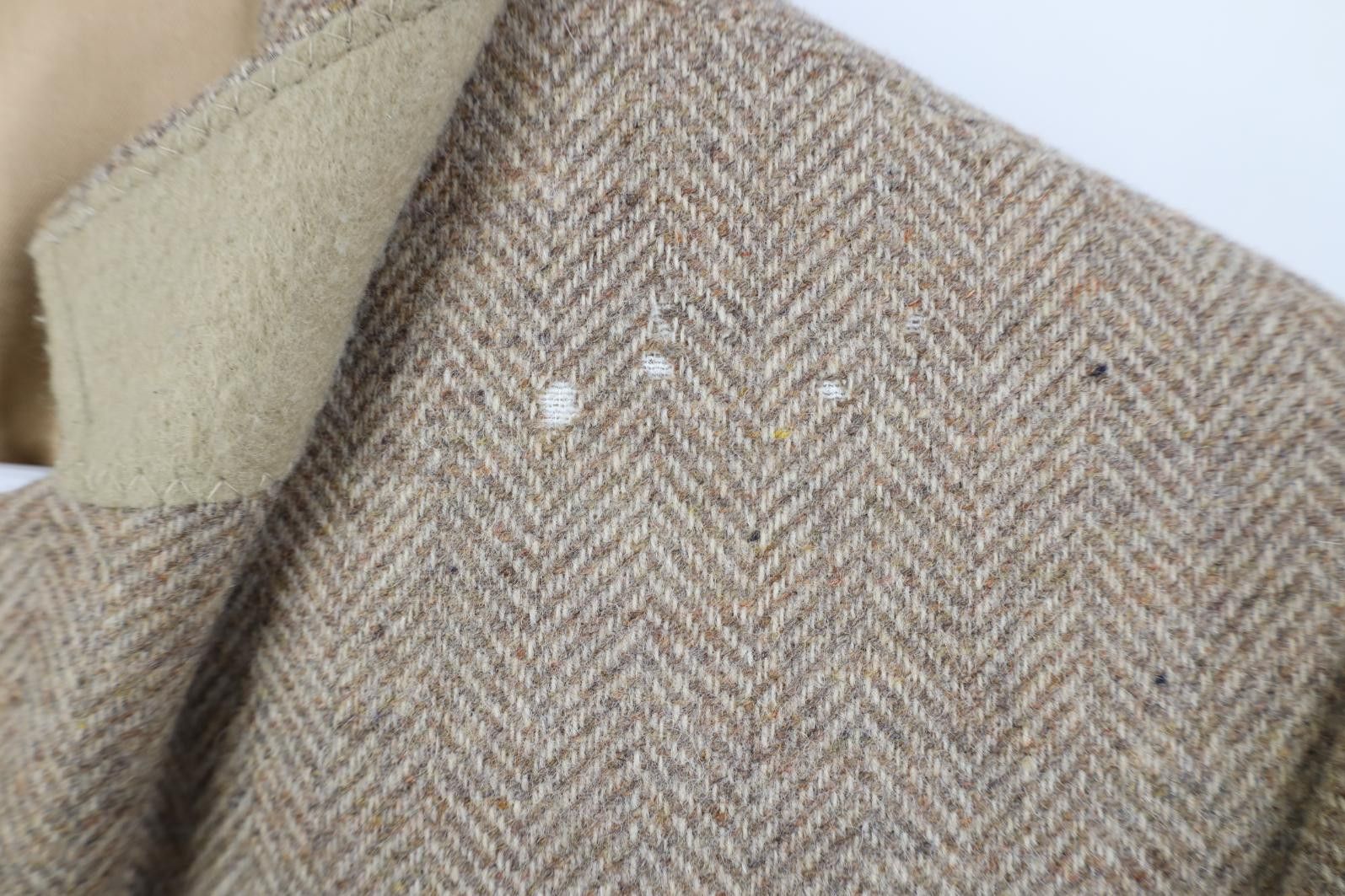 Vintage Vintage 70s Streetwear Herringbone Suit Coat Blazer Jacket Size US XXL / EU 58 / 5 - 7 Thumbnail
